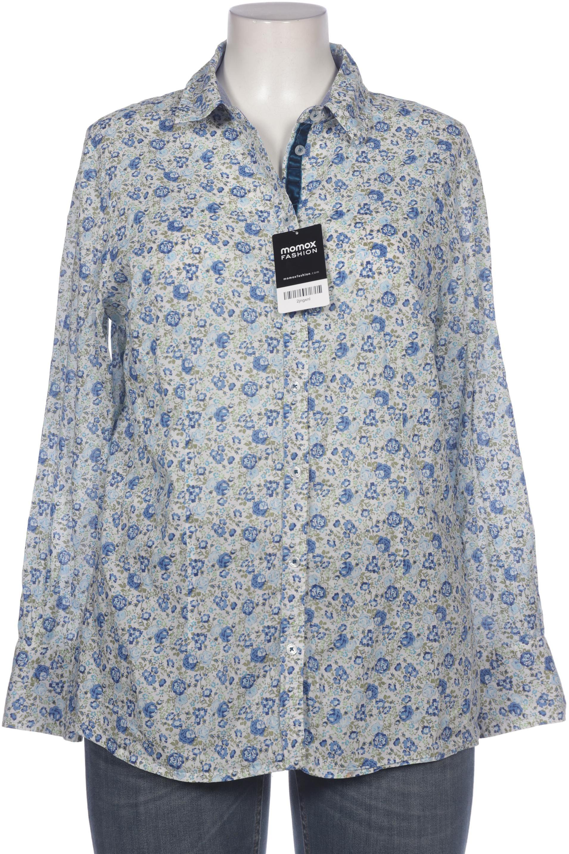 

Peter Hahn Damen Bluse, blau, Gr. 44