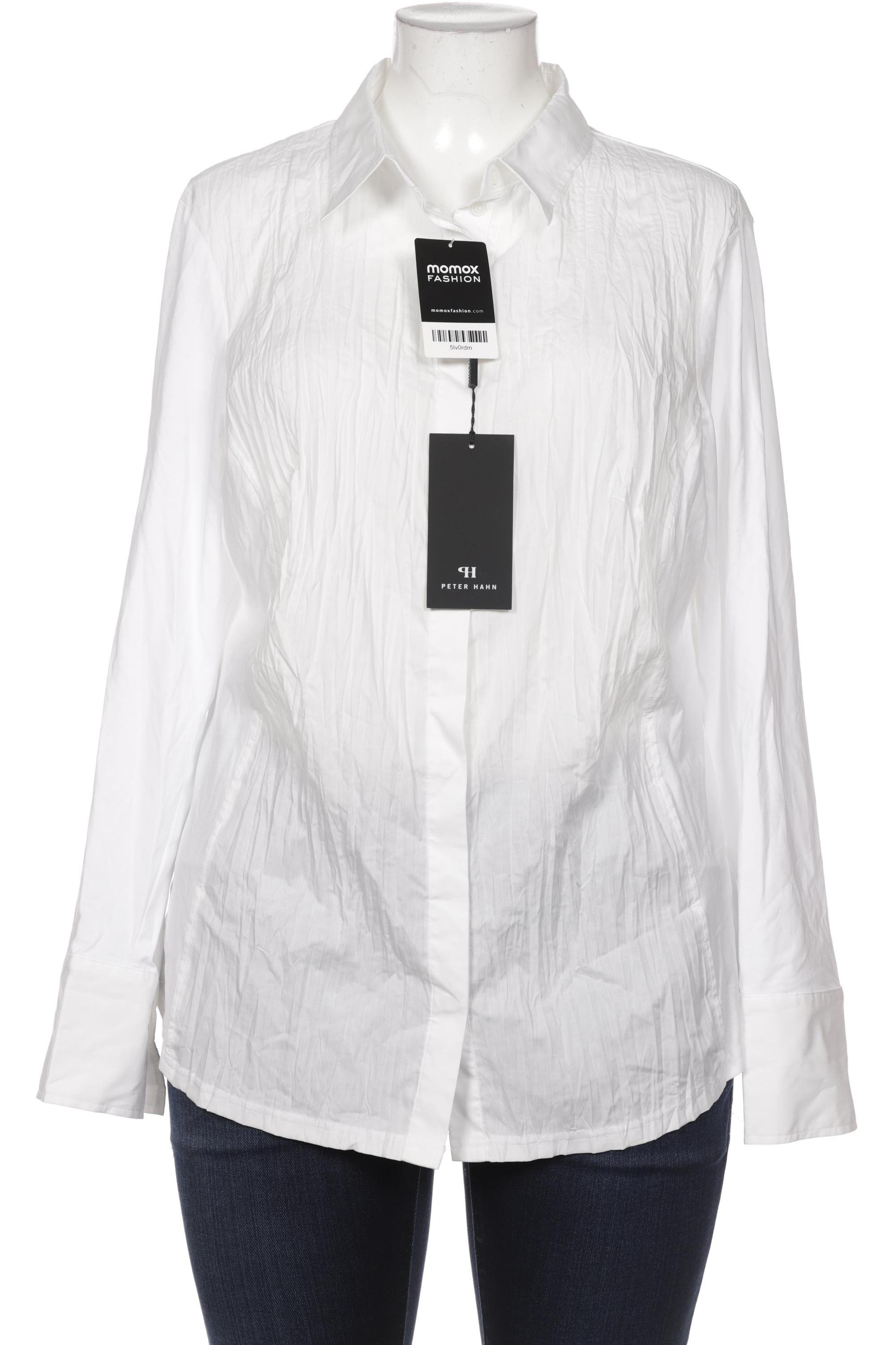 

Peter Hahn Damen Bluse, weiß, Gr. 46