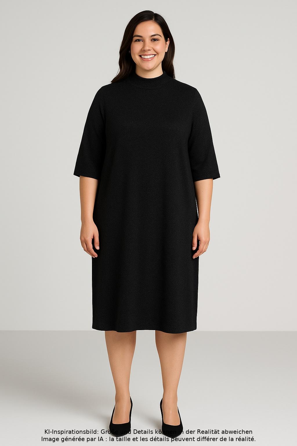 

Peter Hahn Damen Kleid, schwarz, Gr. 48