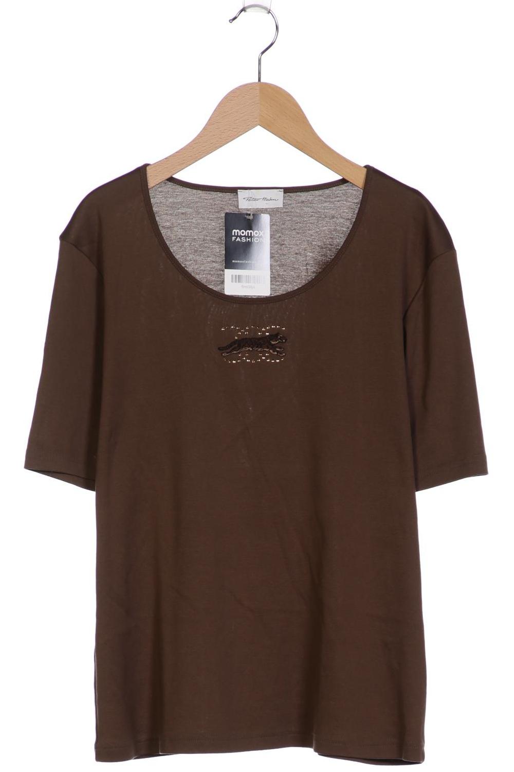 

Peter Hahn Damen T-Shirt, braun, Gr. 38