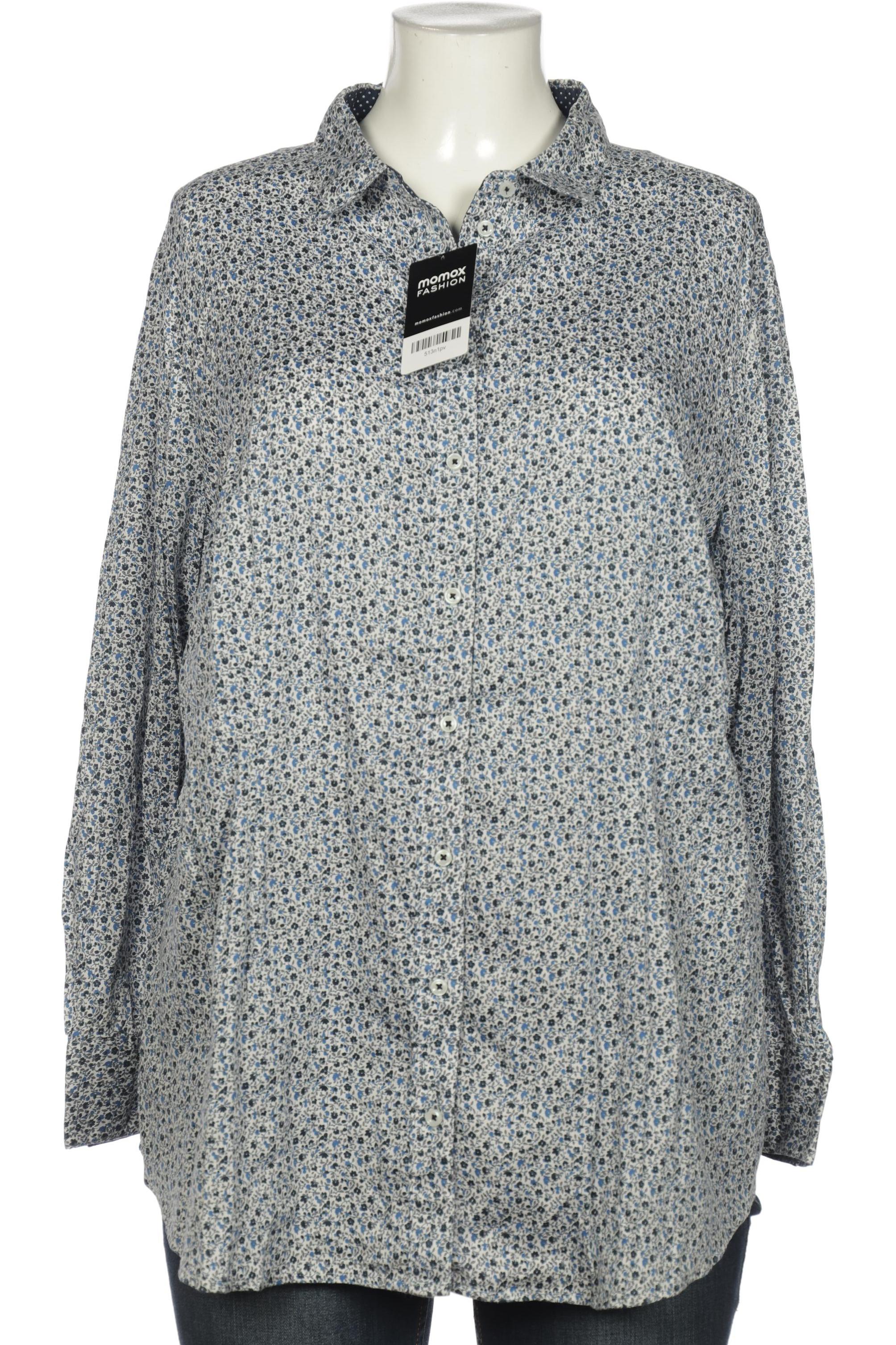 

Peter Hahn Damen Bluse, blau, Gr. 52