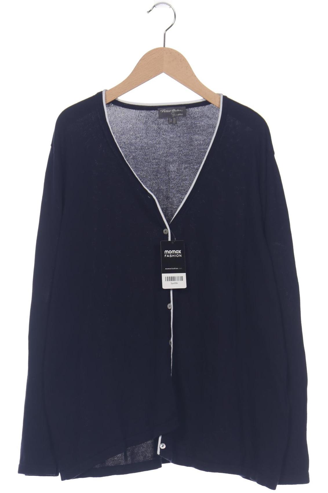 

Peter Hahn Damen Strickjacke, marineblau, Gr. 46