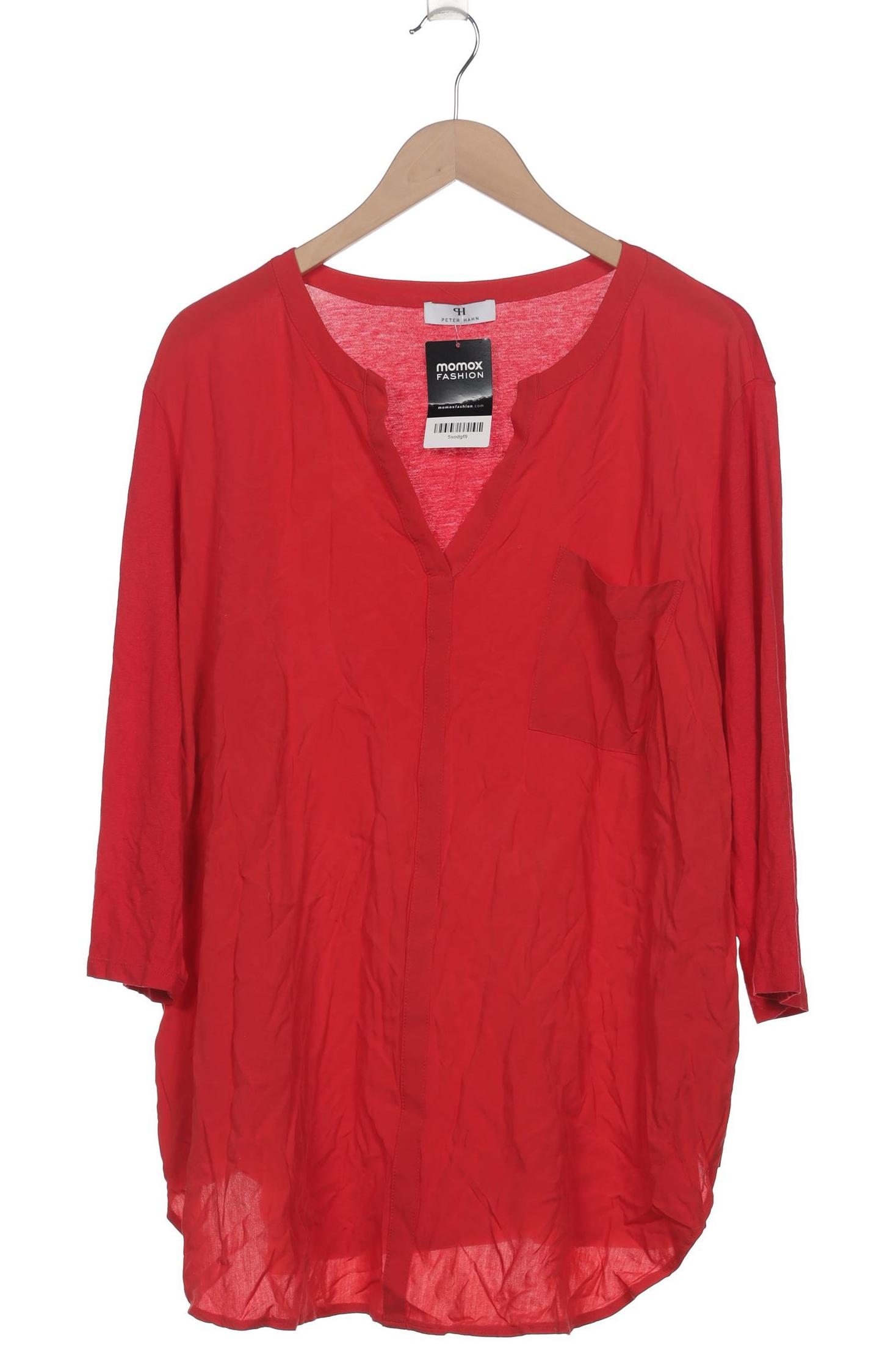 

Peter Hahn Damen Langarmshirt, rot, Gr. 52