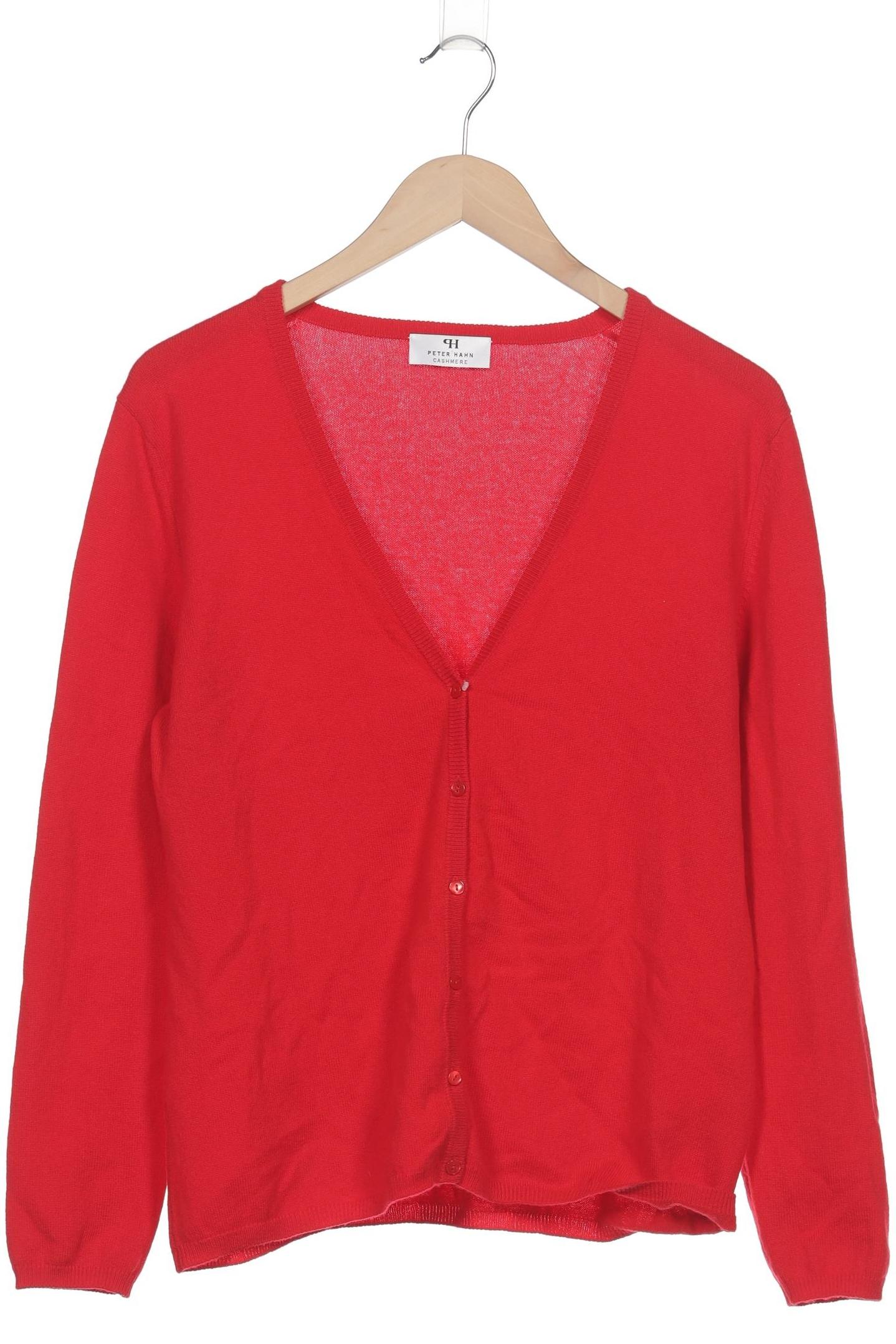 

Peter Hahn Damen Strickjacke, rot, Gr. 44