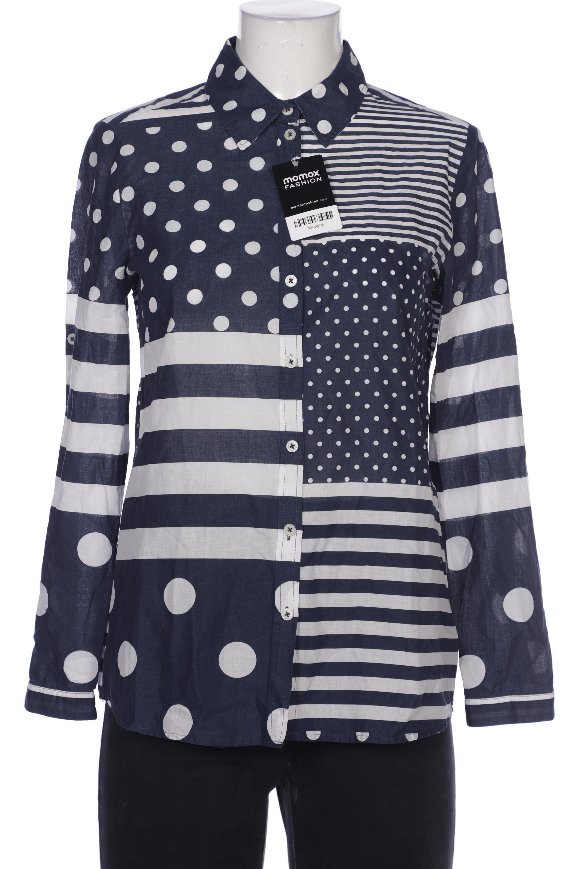 

Peter Hahn Damen Bluse, blau, Gr. 38