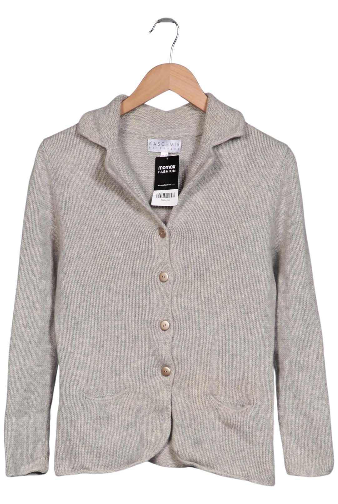 

Peter Hahn Damen Strickjacke, grau, Gr. 38