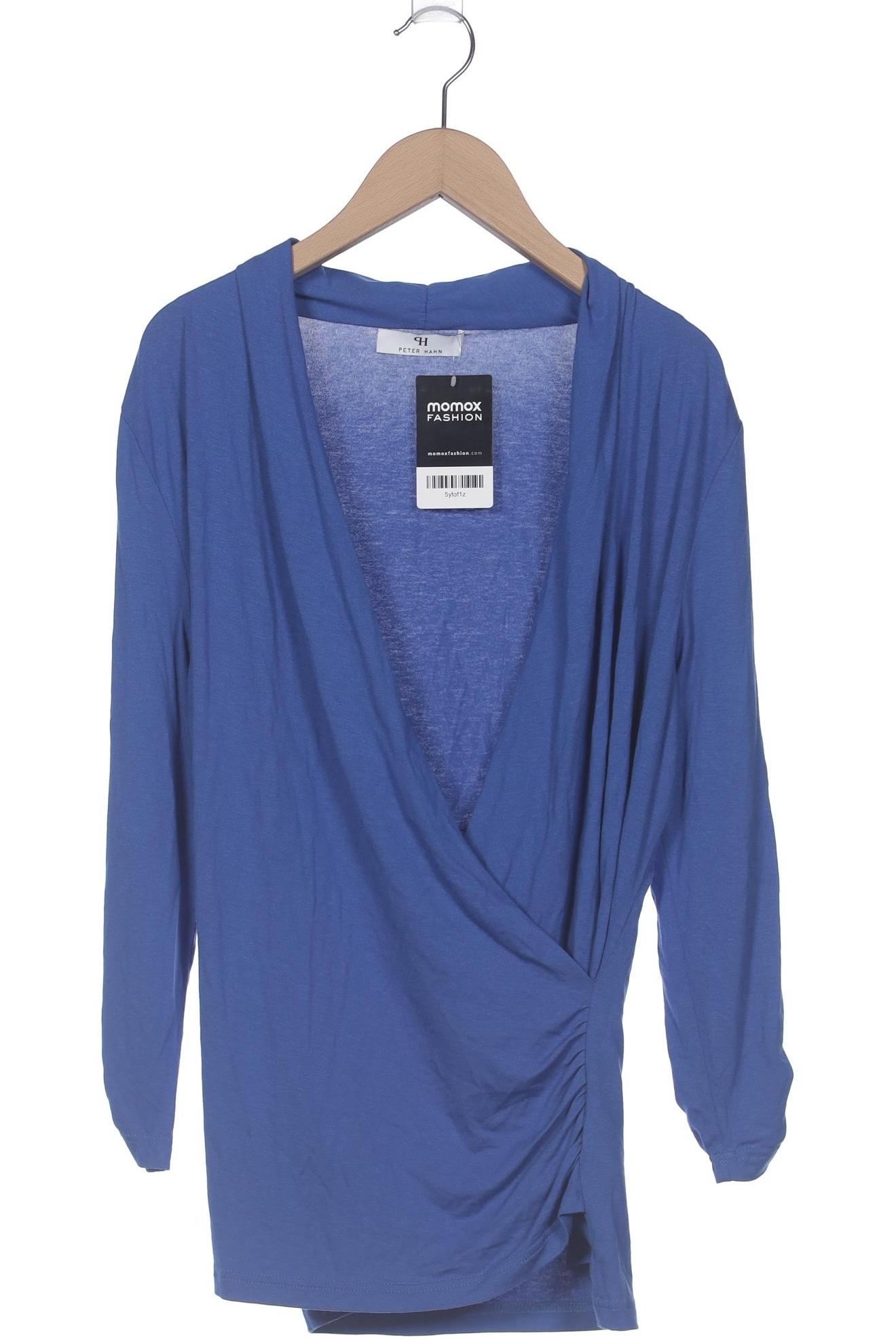 

Peter Hahn Damen Langarmshirt, blau, Gr. 38