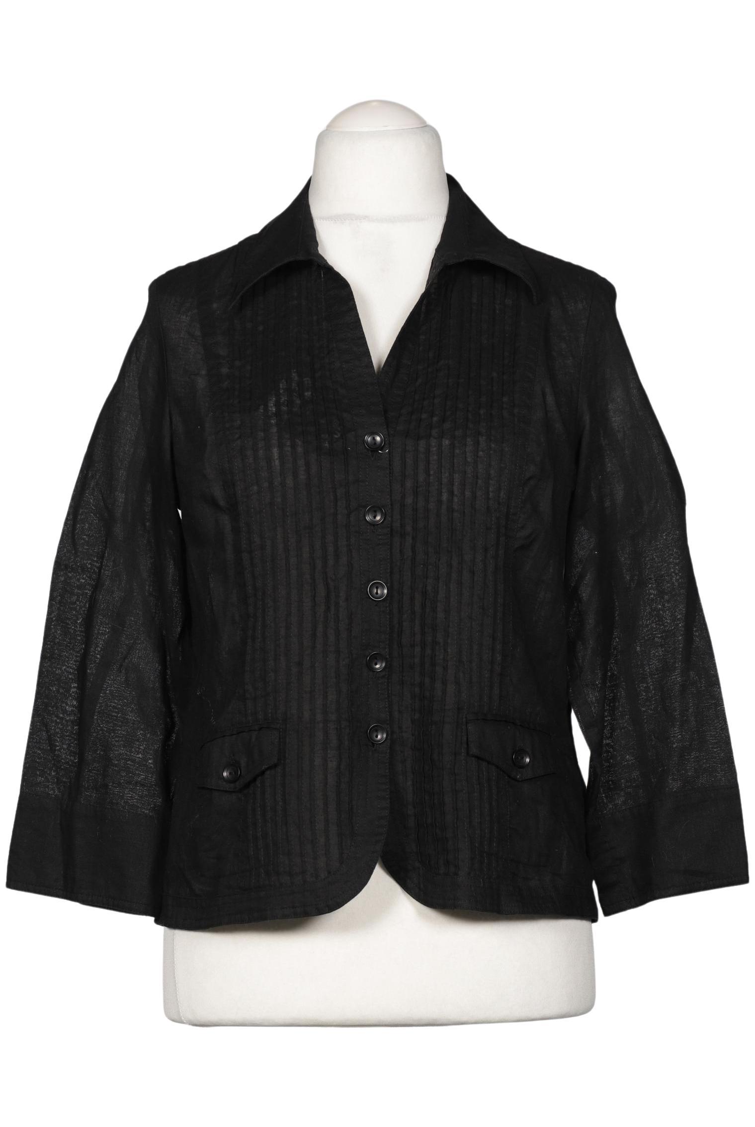 

Peter Hahn Damen Bluse, schwarz, Gr. 44