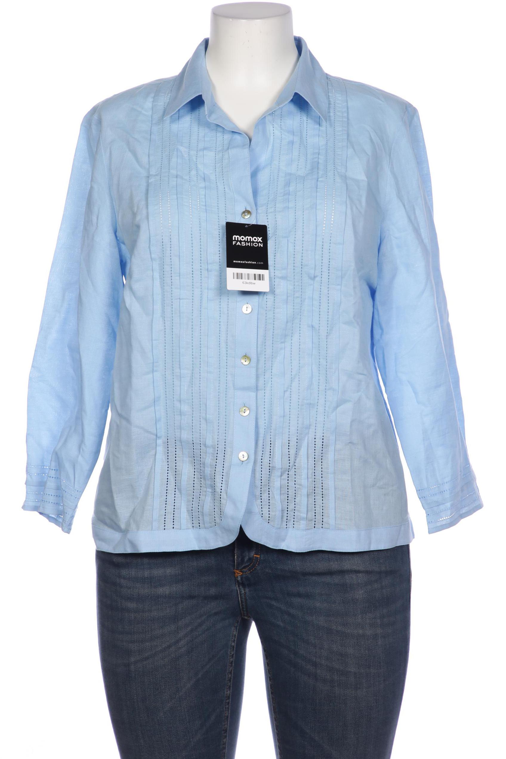 

Peter Hahn Damen Bluse, blau