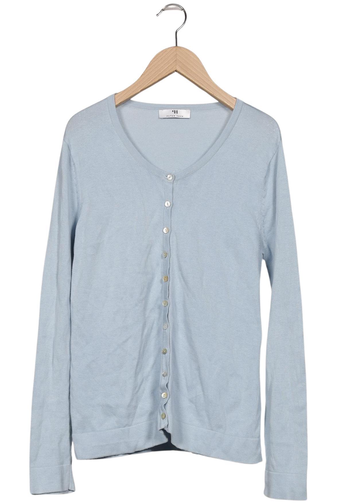 

Peter Hahn Damen Strickjacke, hellblau, Gr. 40