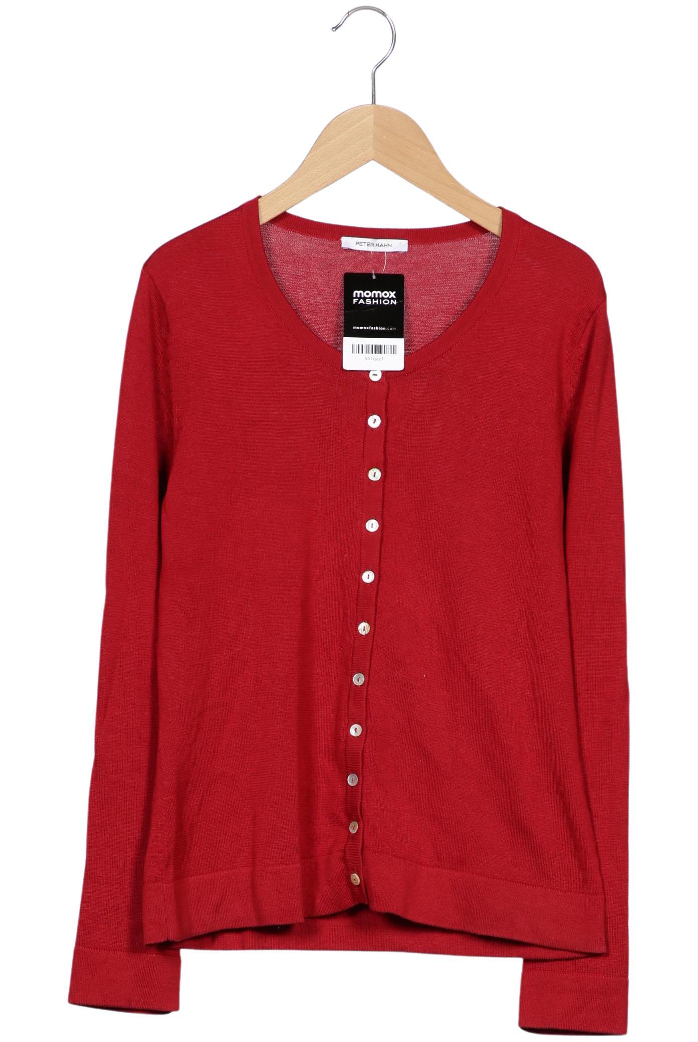 

Peter Hahn Damen Strickjacke, rot, Gr. 36
