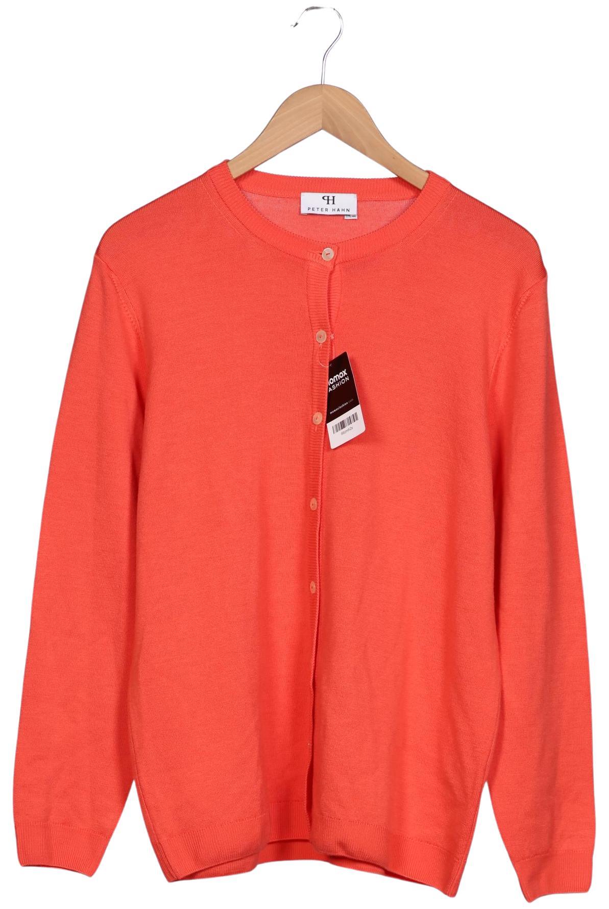 

Peter Hahn Damen Strickjacke, orange, Gr. 44