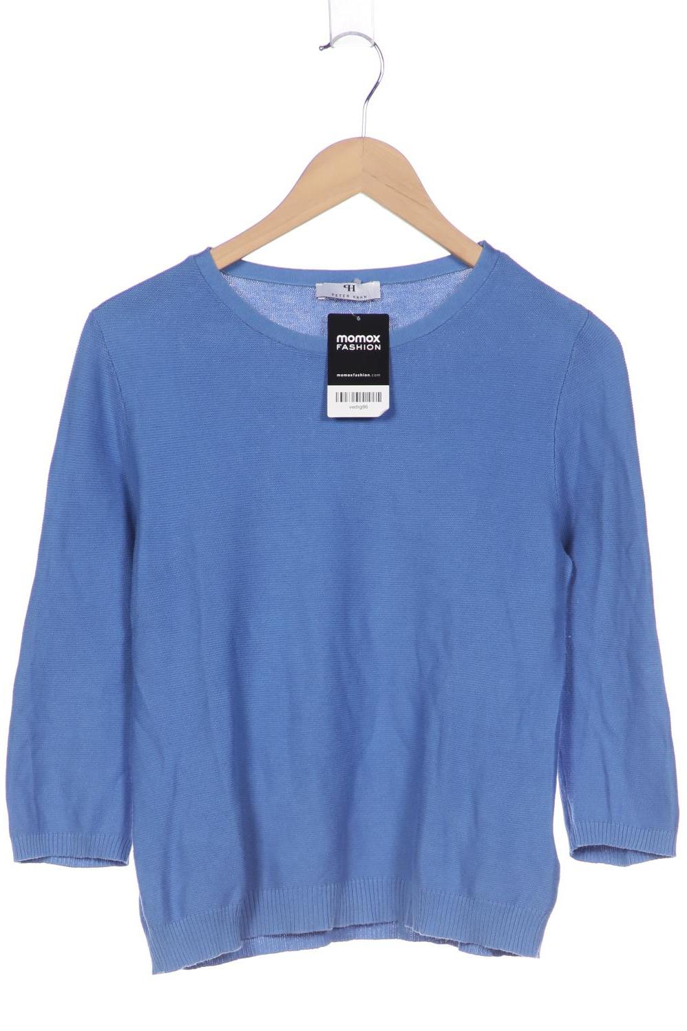 

Peter Hahn Damen Pullover, blau, Gr. 36