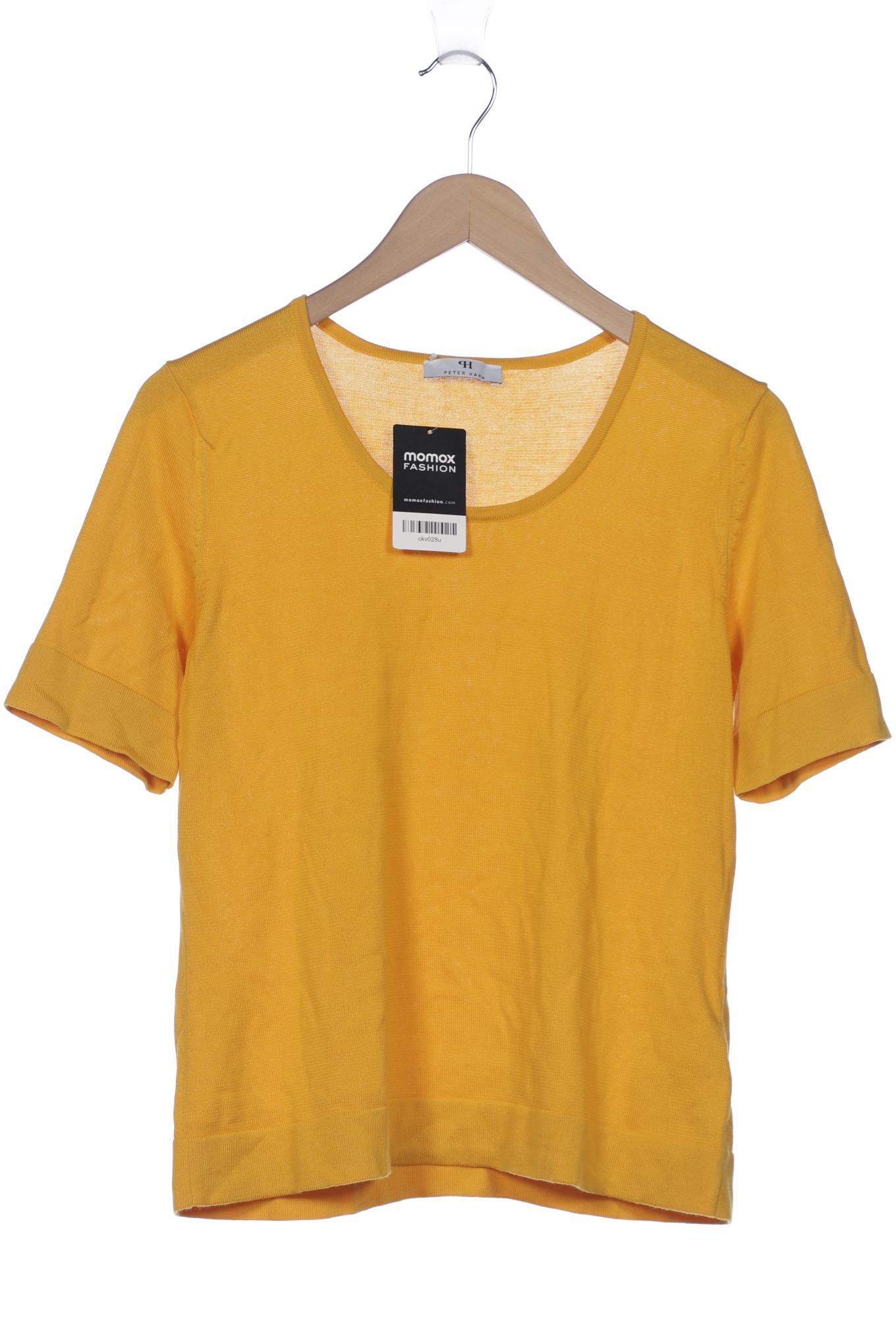 

Peter Hahn Damen T-Shirt, gelb, Gr. 42