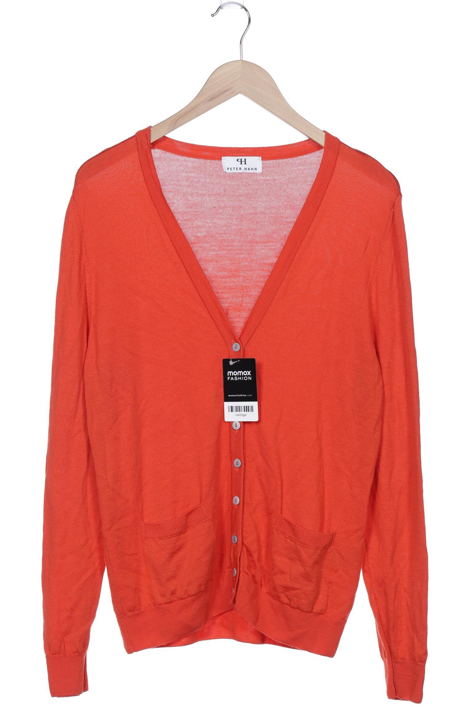 

Peter Hahn Damen Strickjacke, orange, Gr. 44