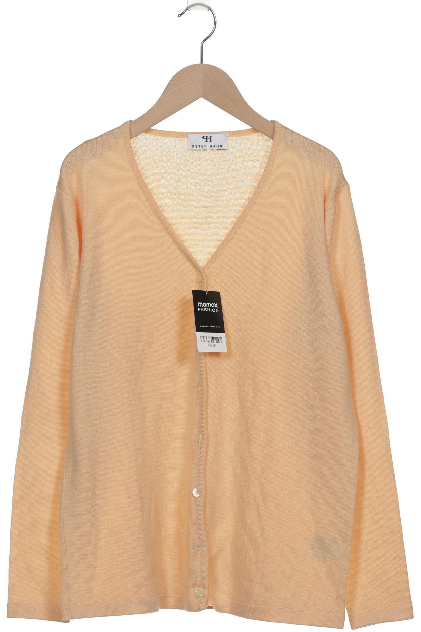 

Peter Hahn Damen Strickjacke, orange, Gr. 38
