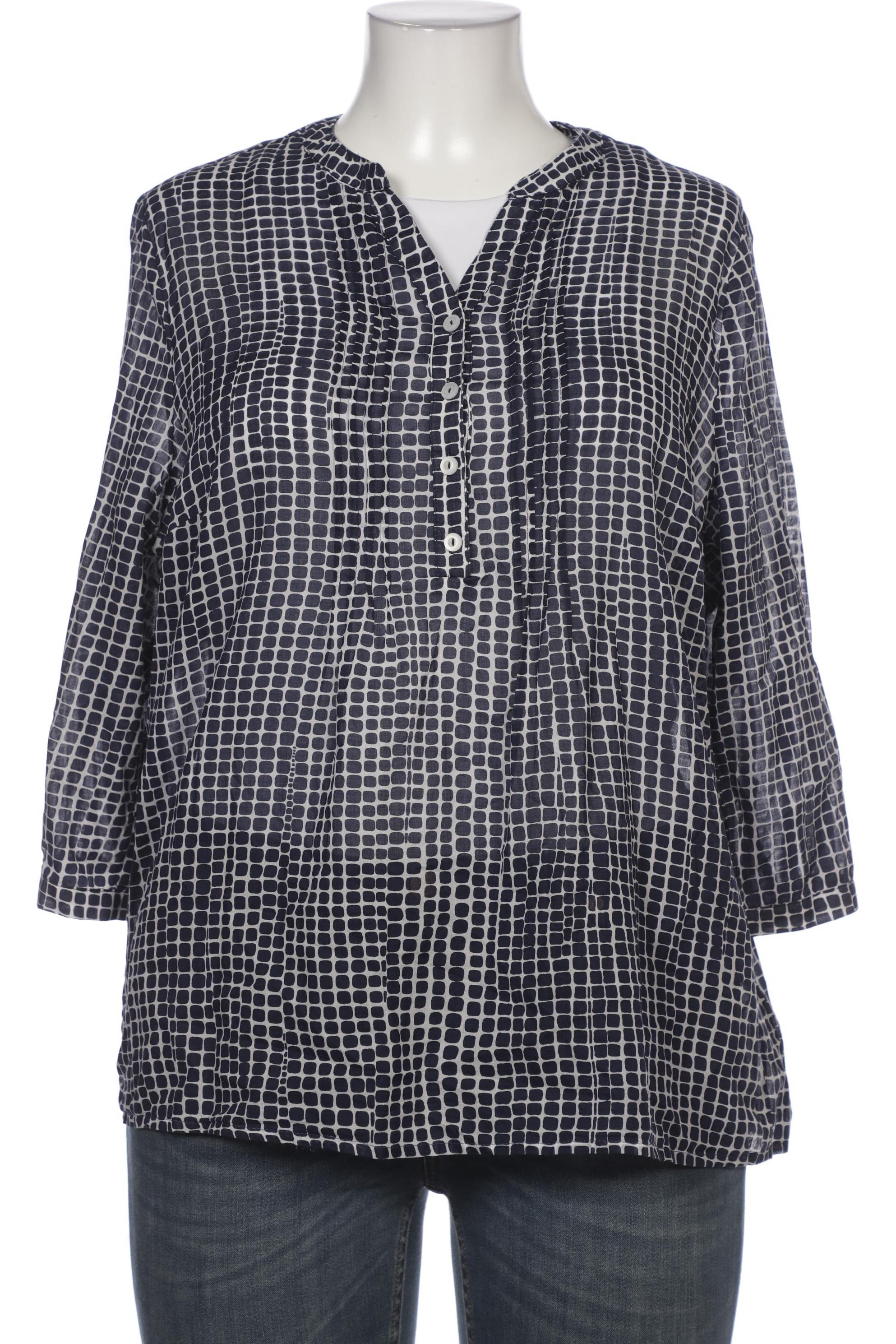 

Peter Hahn Damen Bluse, marineblau