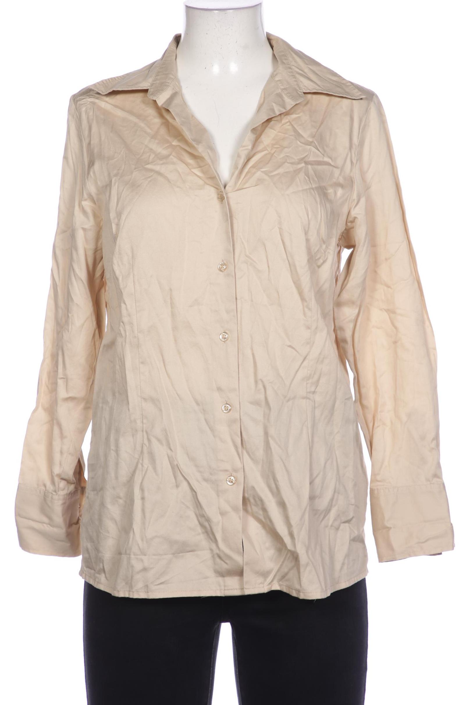 

Peter Hahn Damen Bluse, beige, Gr. 40