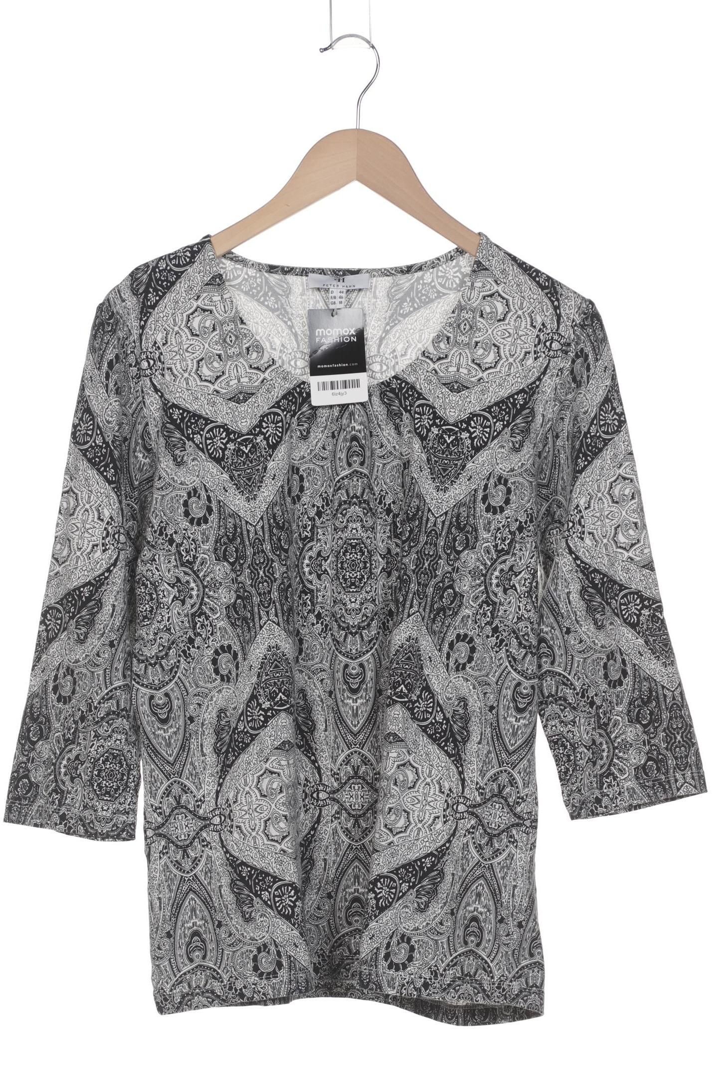 

Peter Hahn Damen Langarmshirt, grau, Gr. 44