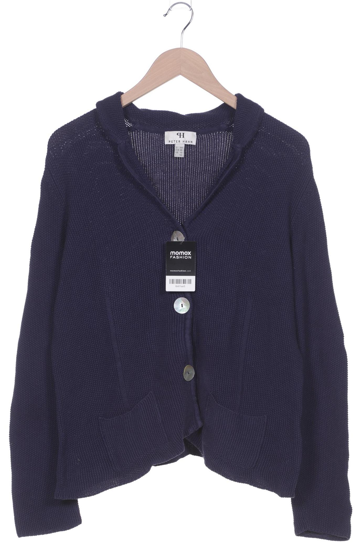 

Peter Hahn Damen Strickjacke, marineblau, Gr. 44