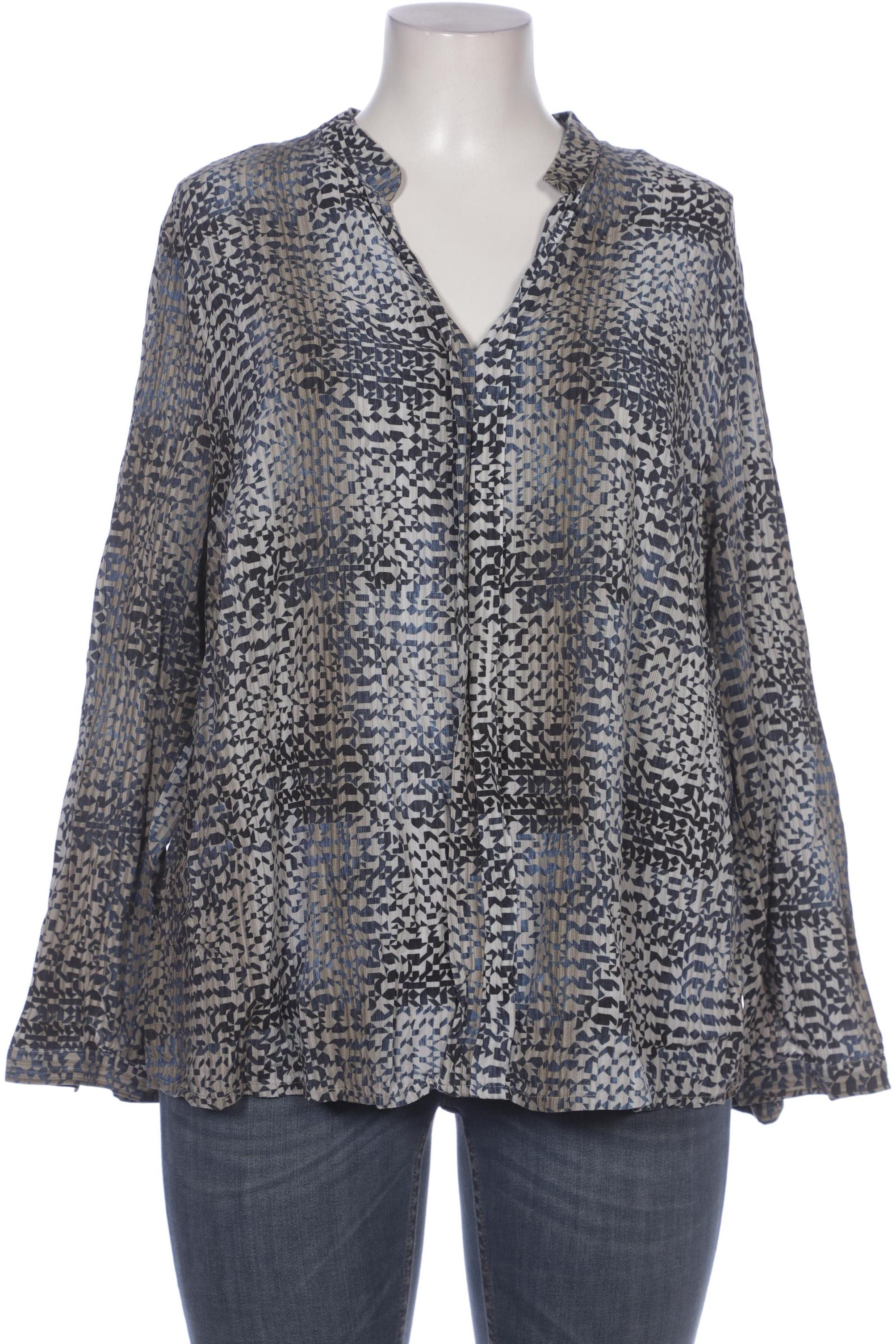 

Peter Hahn Damen Bluse, marineblau, Gr. 52