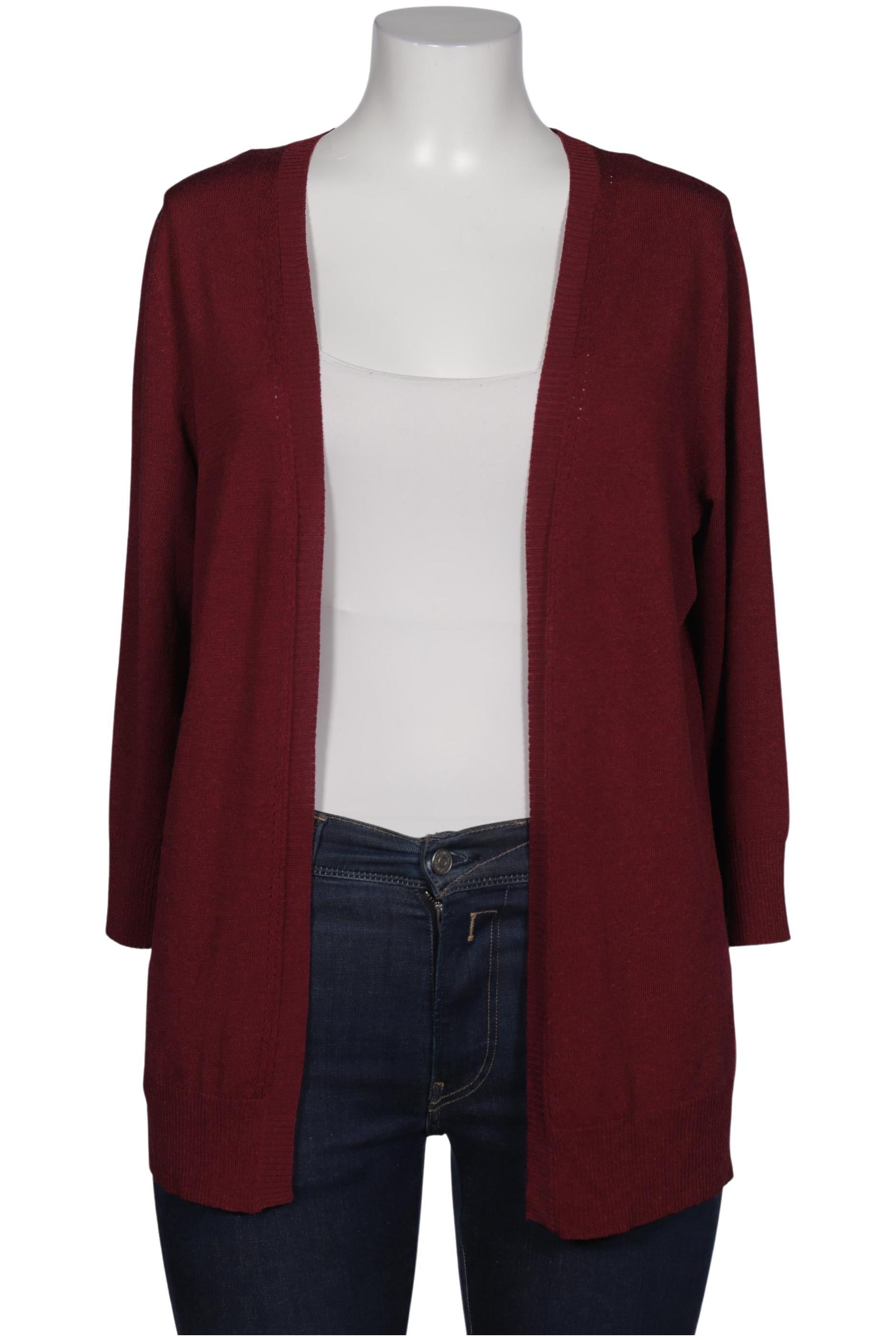 

Peter Hahn Damen Strickjacke, bordeaux, Gr. 42