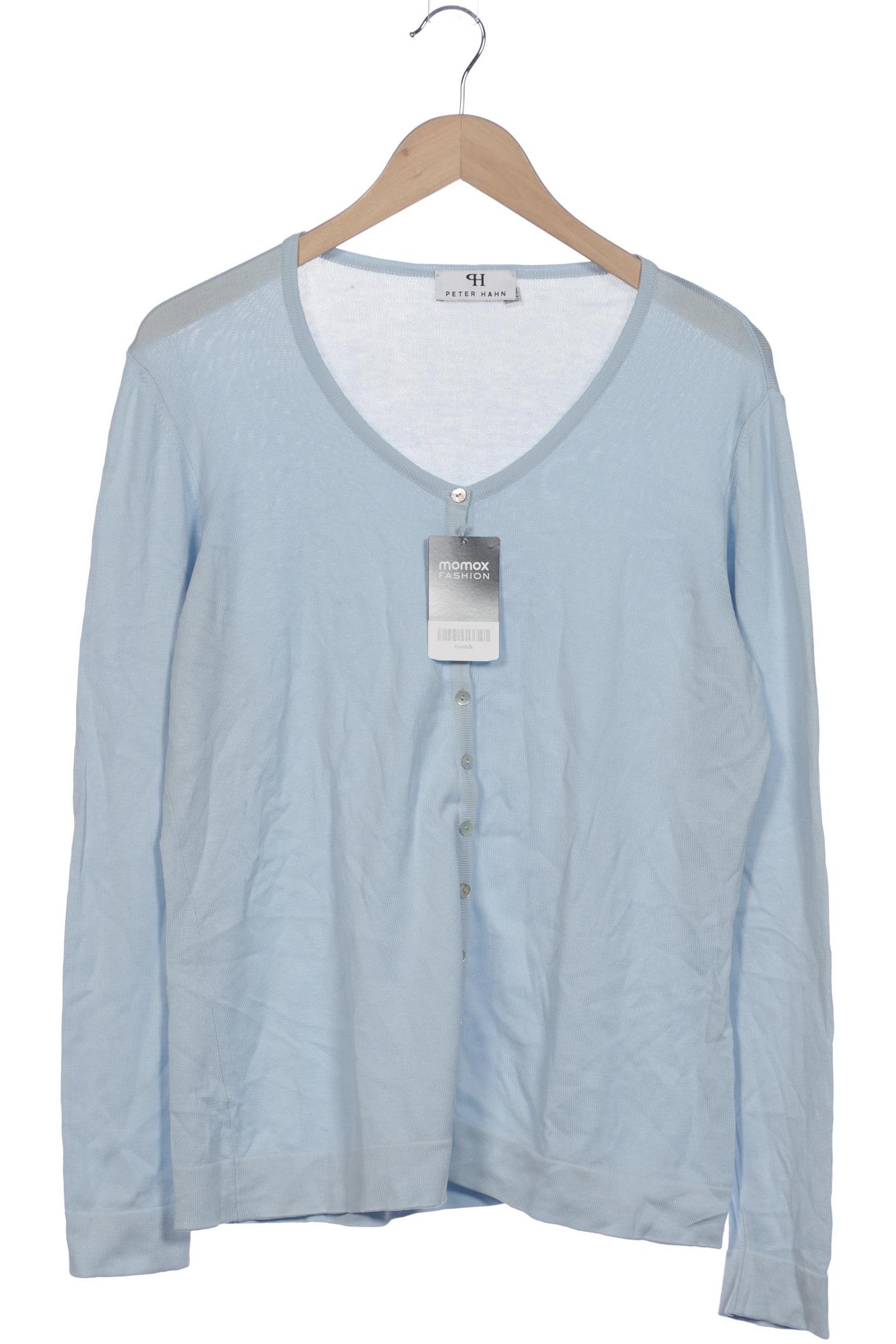

Peter Hahn Damen Strickjacke, hellblau, Gr. 42