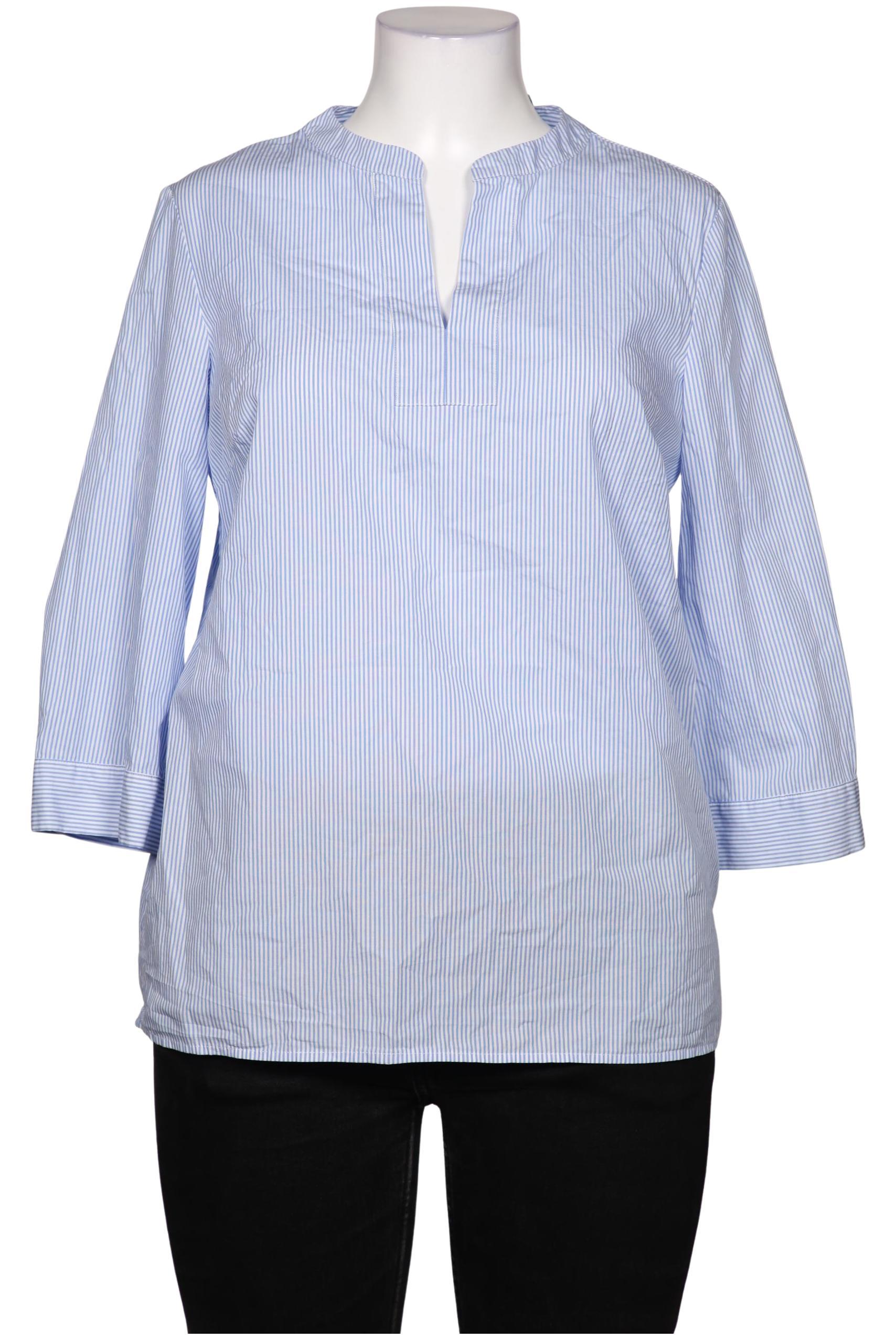

Peter Hahn Damen Bluse, blau, Gr. 42
