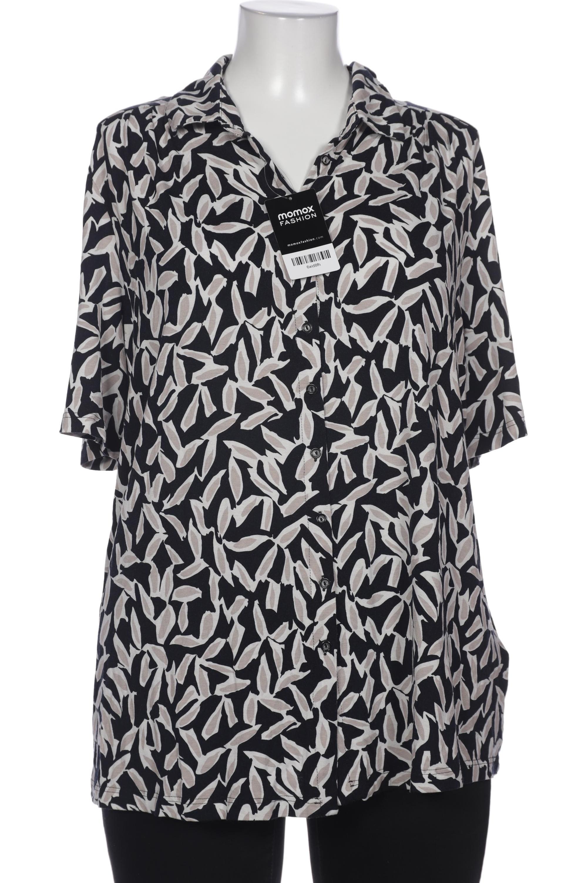 

Peter Hahn Damen Bluse, marineblau, Gr. 50