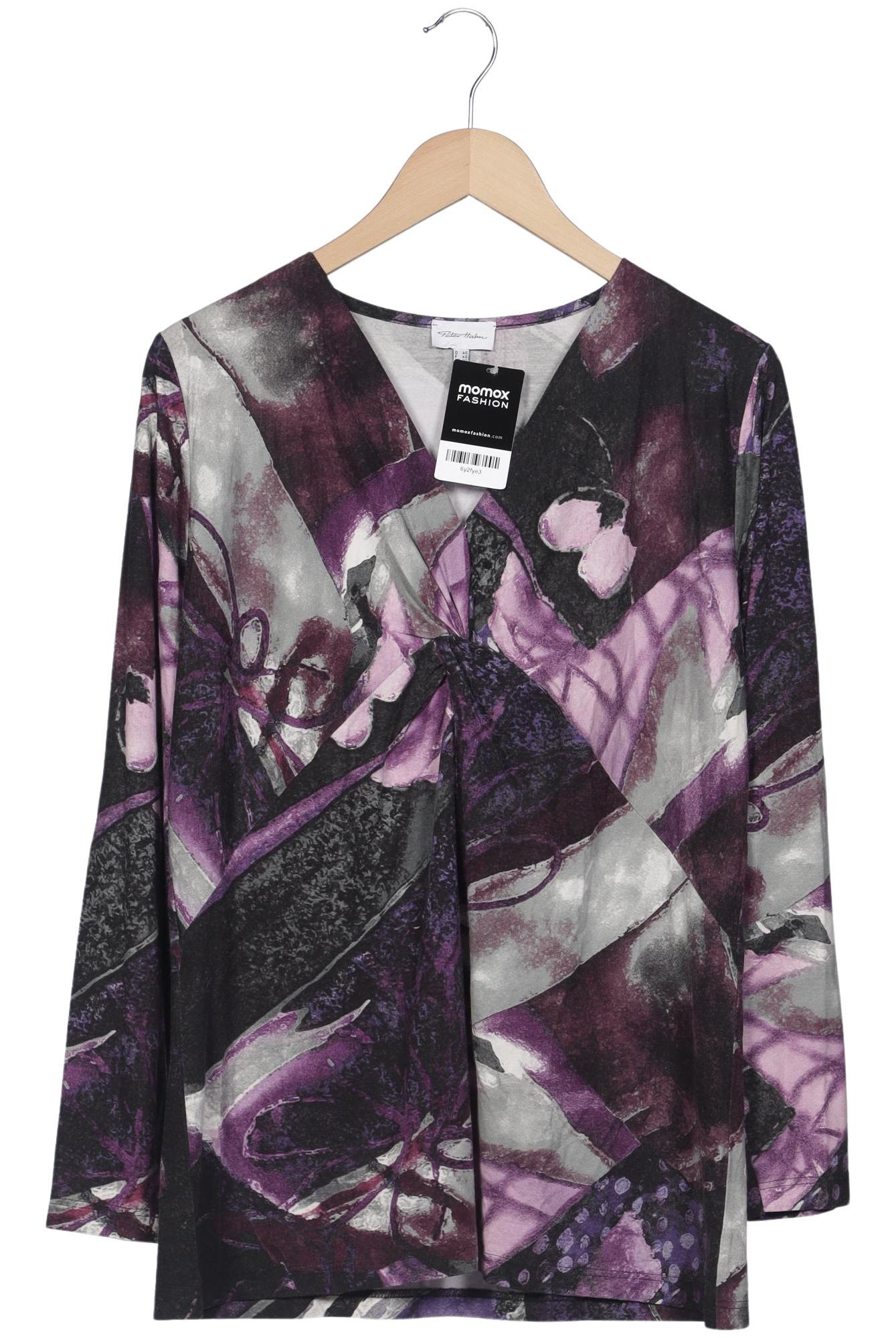 

Peter Hahn Damen Langarmshirt, flieder, Gr. 46