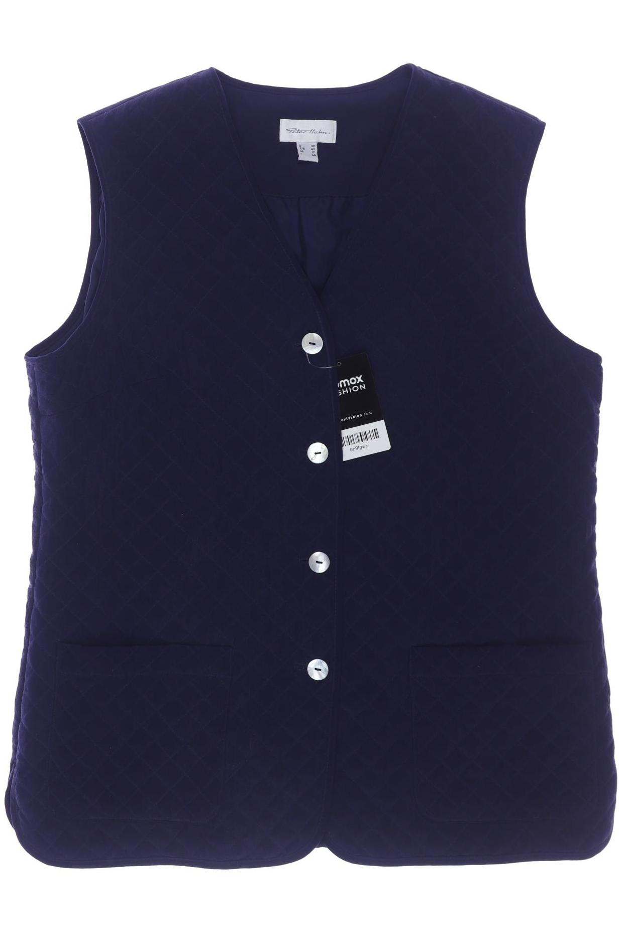 

Peter Hahn Damen Weste, marineblau, Gr. 38