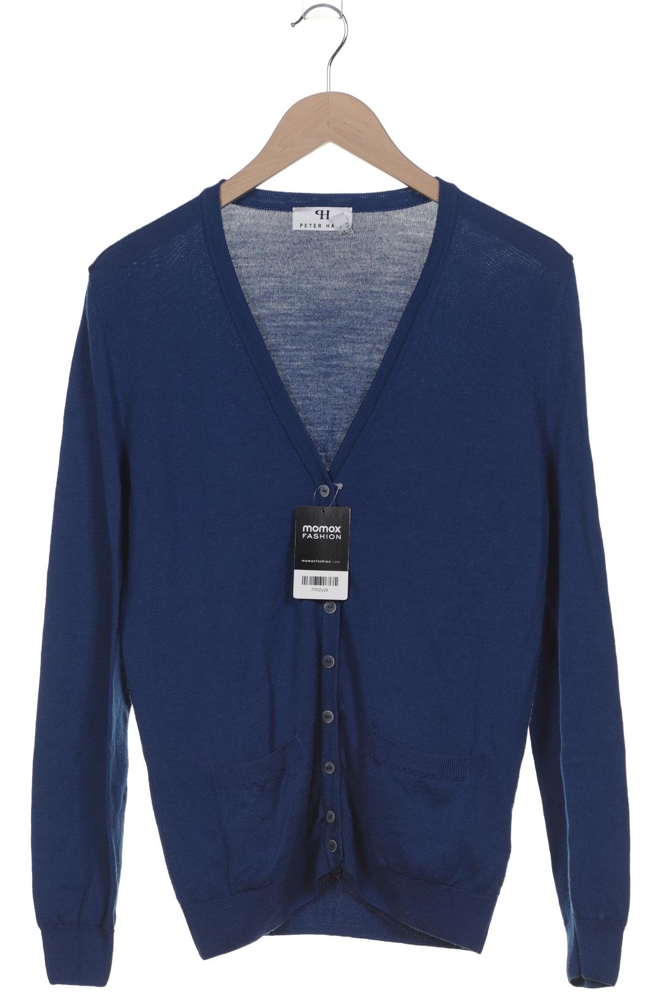 

Peter Hahn Damen Strickjacke, blau, Gr. 42