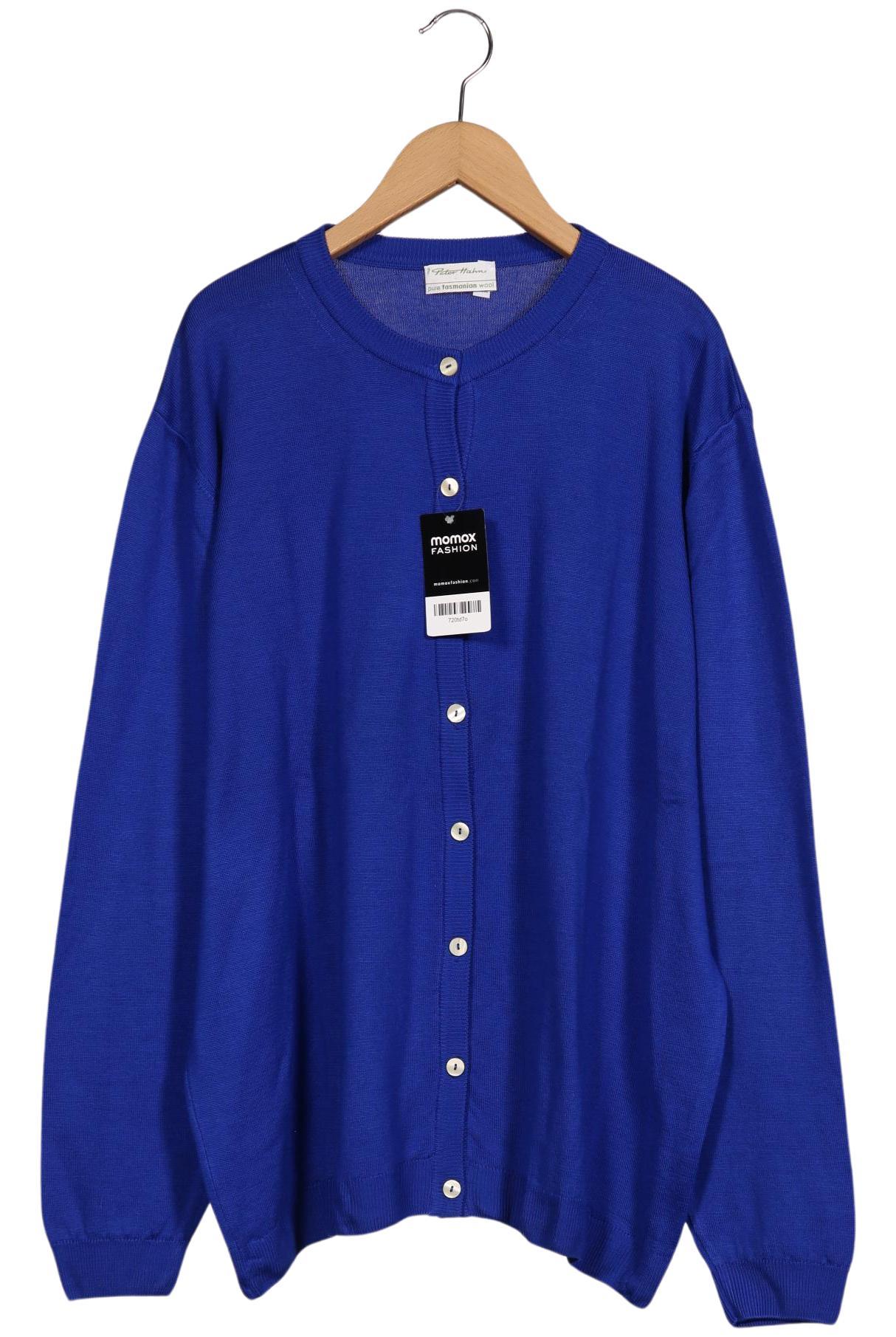 

Peter Hahn Damen Strickjacke, blau, Gr. 52