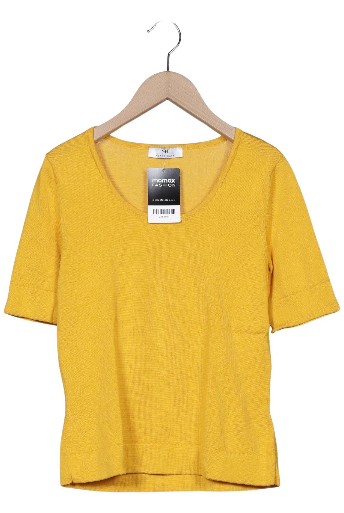 

Peter Hahn Damen Pullover, gelb, Gr. 36