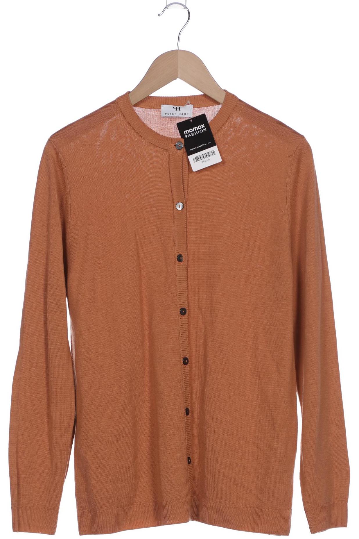 

Peter Hahn Damen Strickjacke, orange, Gr. 42