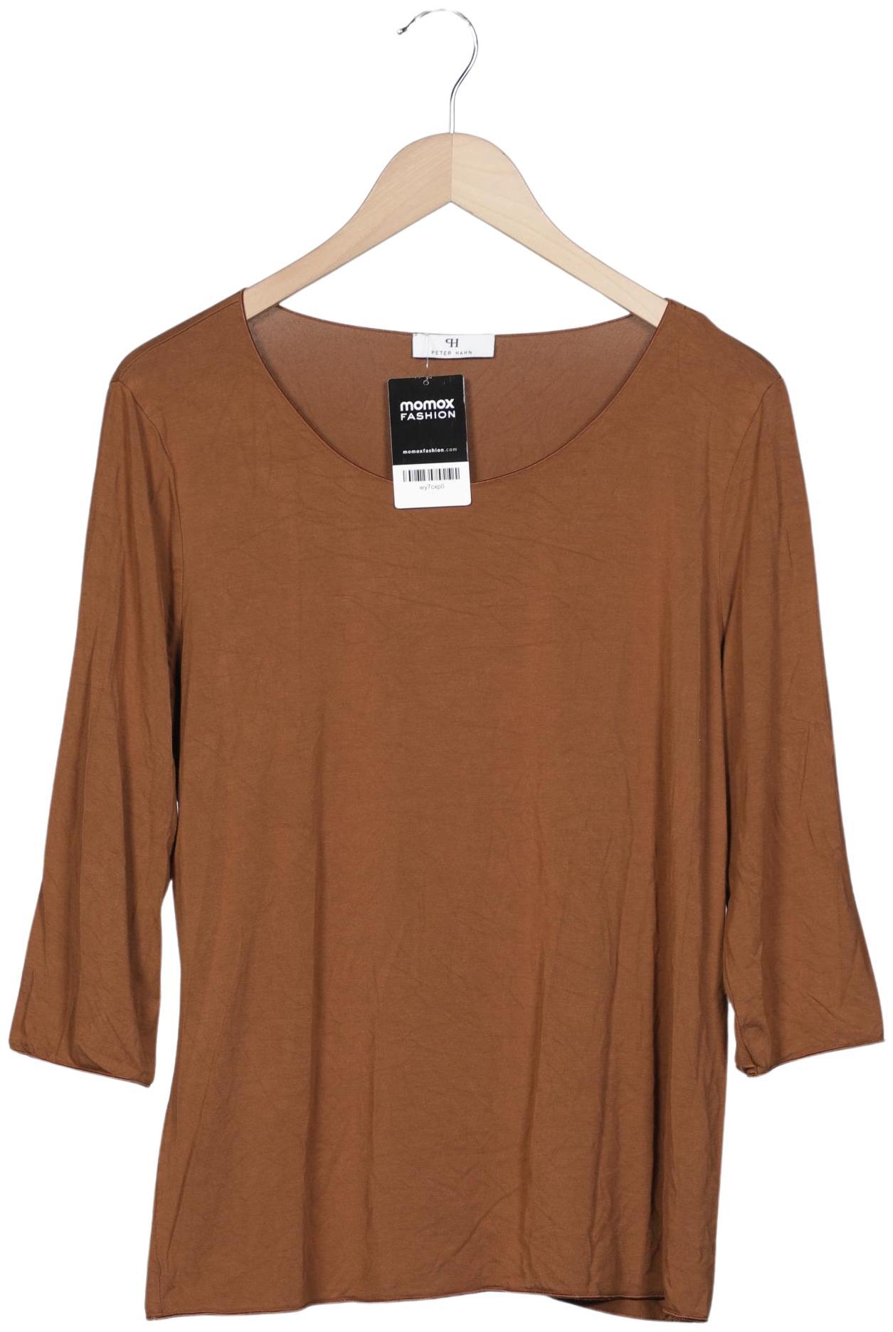 

Peter Hahn Damen T-Shirt, braun, Gr. 46