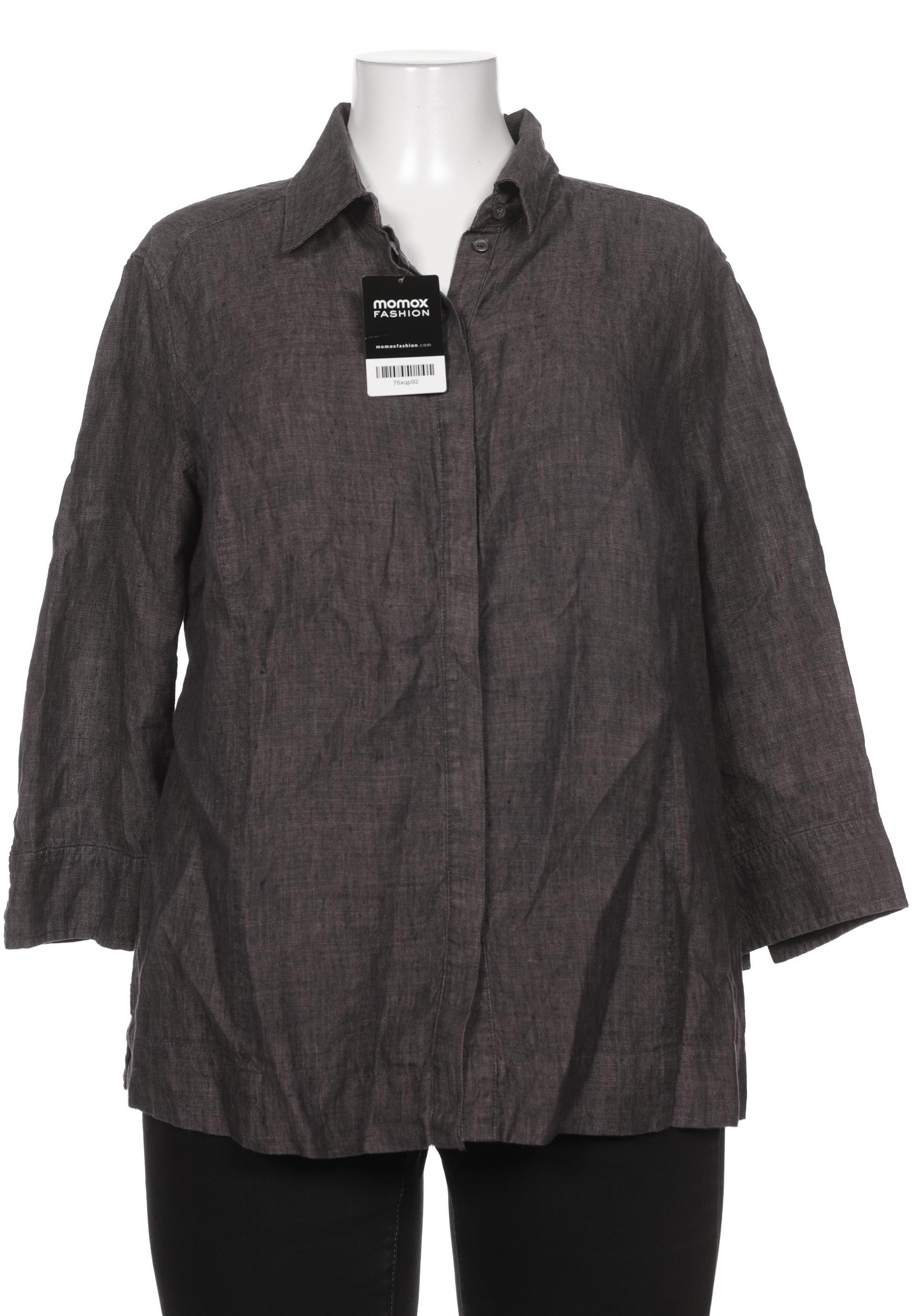 

Peter Hahn Damen Bluse, grau, Gr. 46