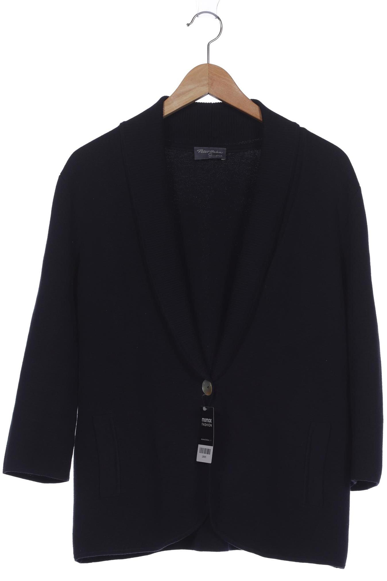 

Peter Hahn Damen Strickjacke, blau, Gr. 42