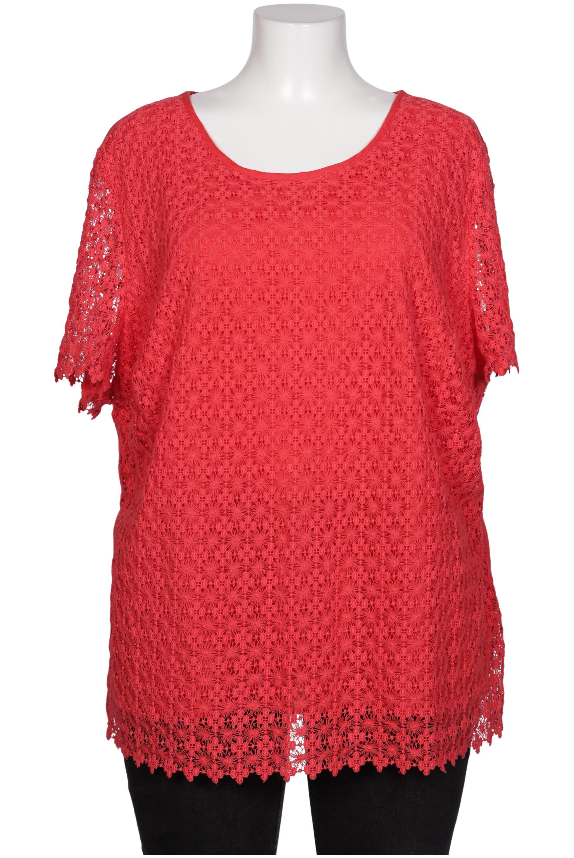 

Peter Hahn Damen Bluse, rot, Gr. 52
