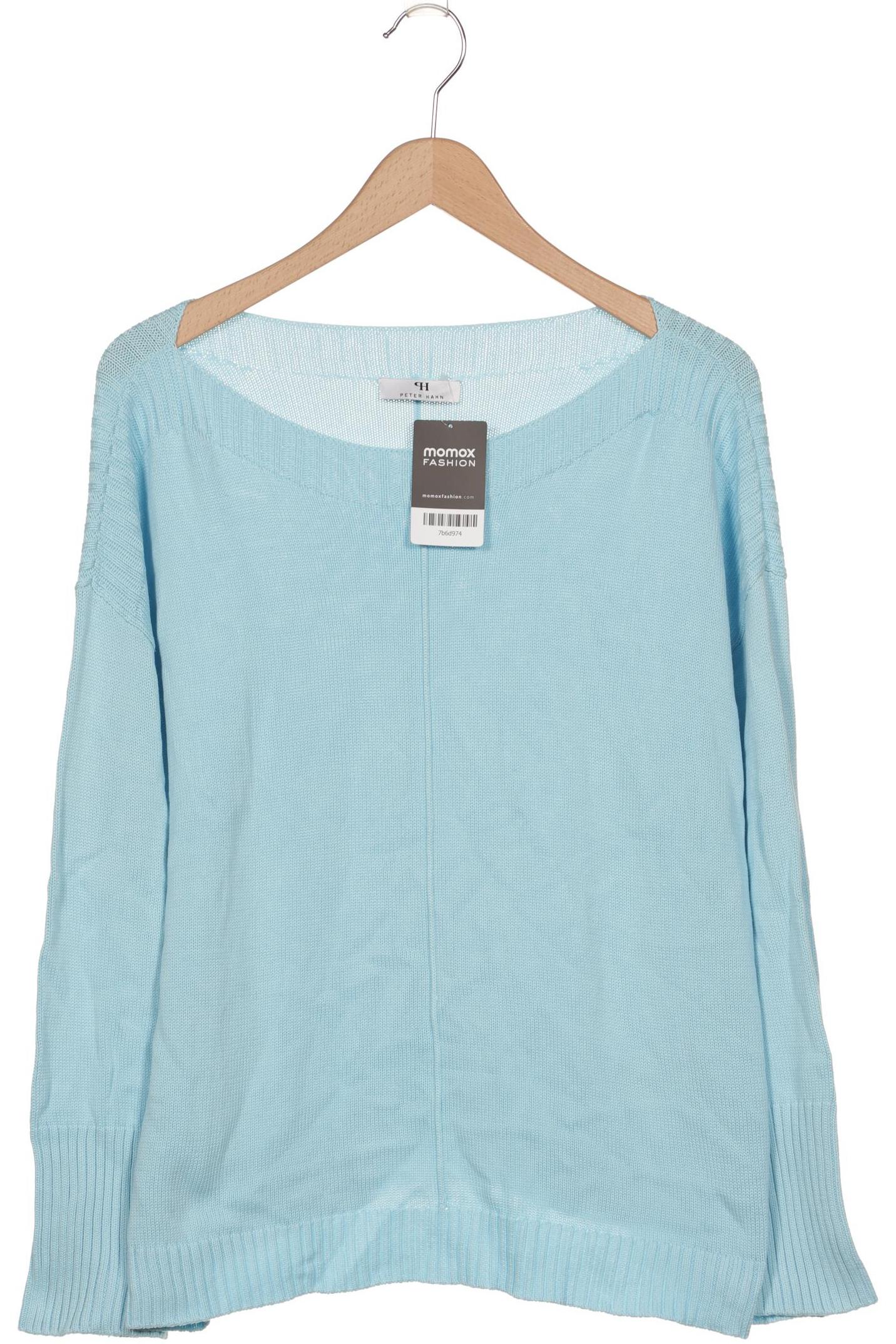 

Peter Hahn Damen Pullover, blau, Gr. 46