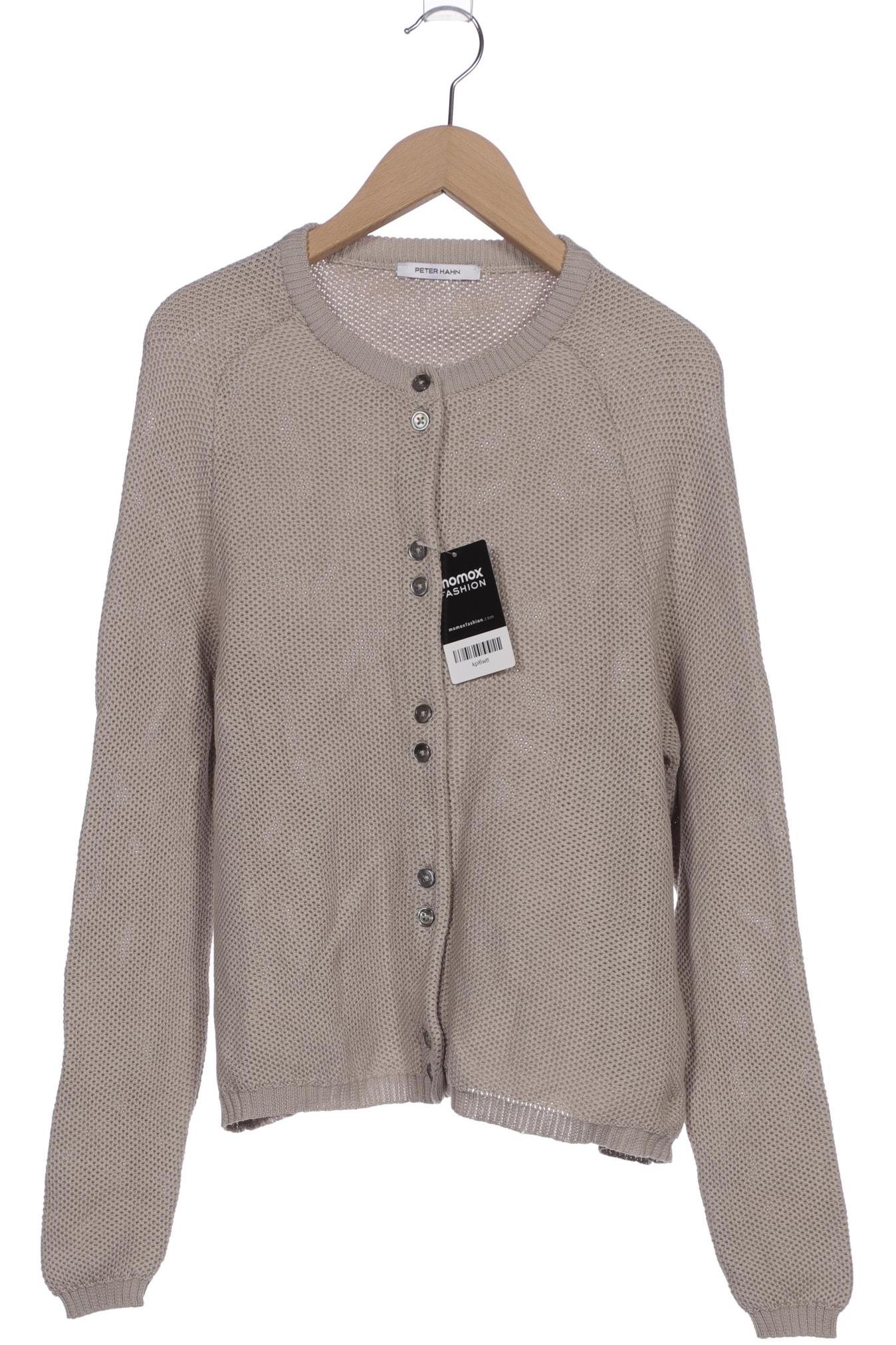 

Peter Hahn Damen Strickjacke, beige, Gr. 42