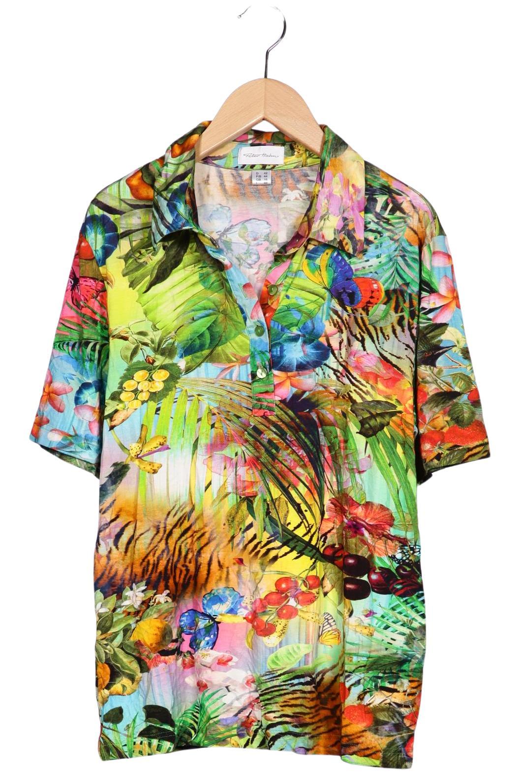 

Peter Hahn Damen Poloshirt, mehrfarbig, Gr. 42