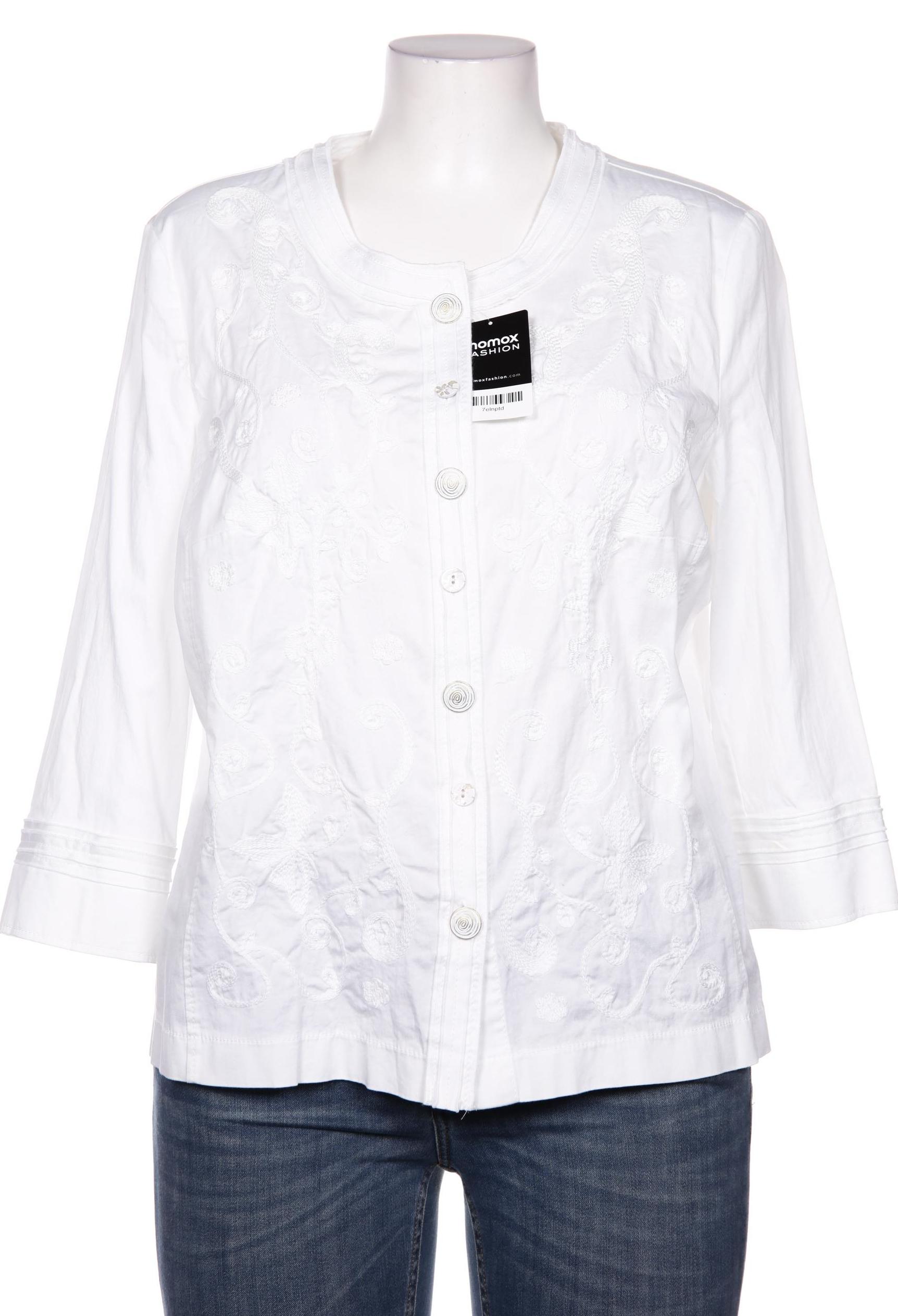 

Peter Hahn Damen Bluse, weiß, Gr. 46