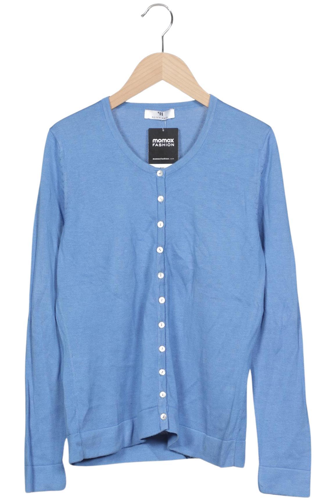 

Peter Hahn Damen Strickjacke, hellblau, Gr. 38