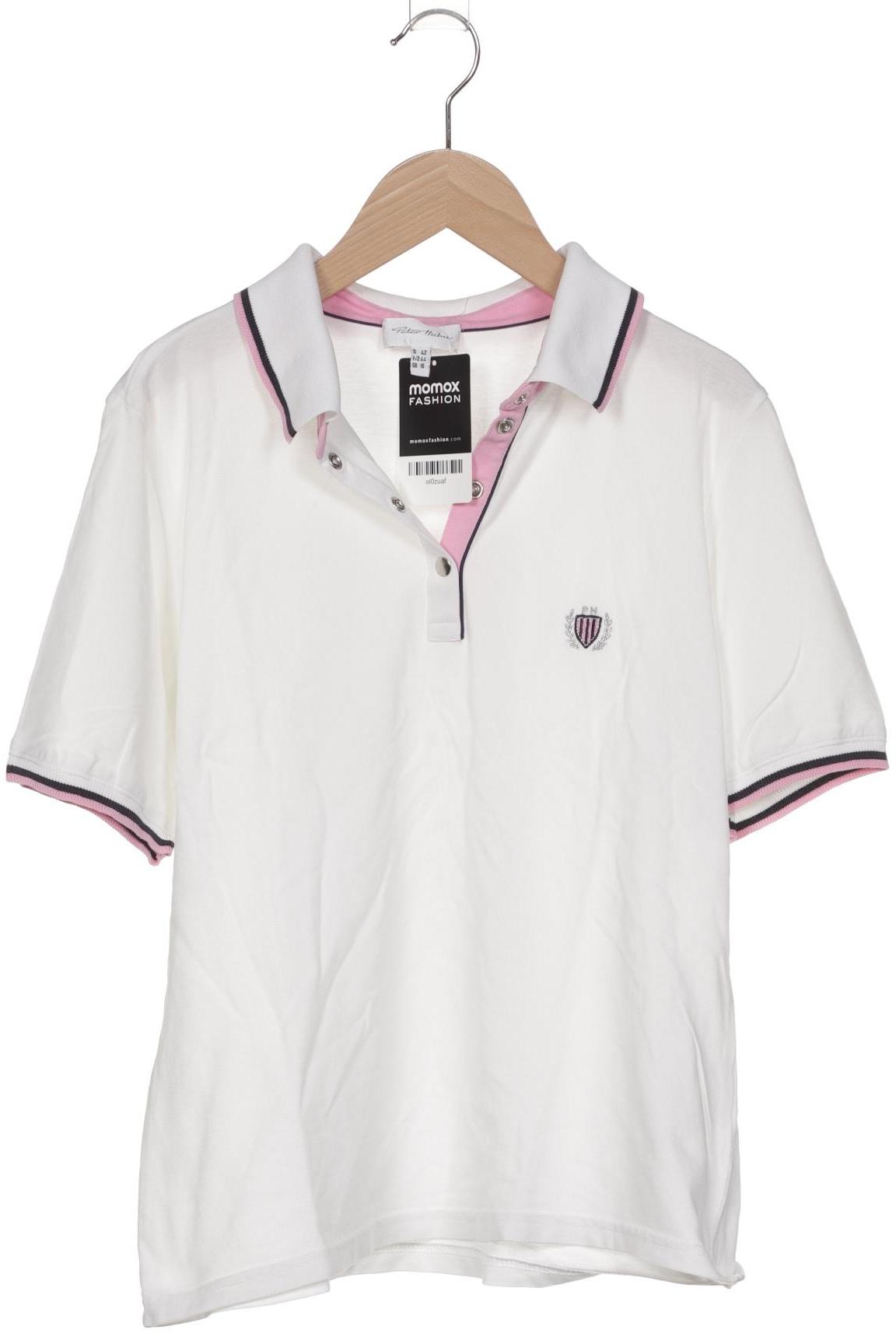 

Peter Hahn Damen Poloshirt, weiß, Gr. 42