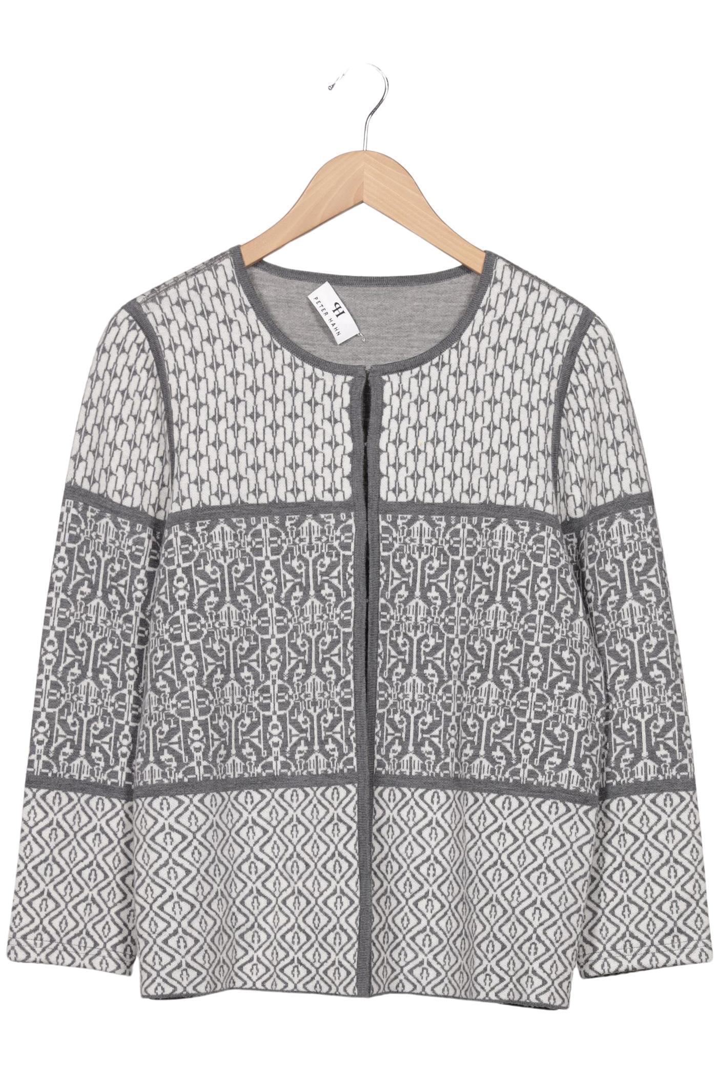 

Peter Hahn Damen Strickjacke, grau, Gr. 40