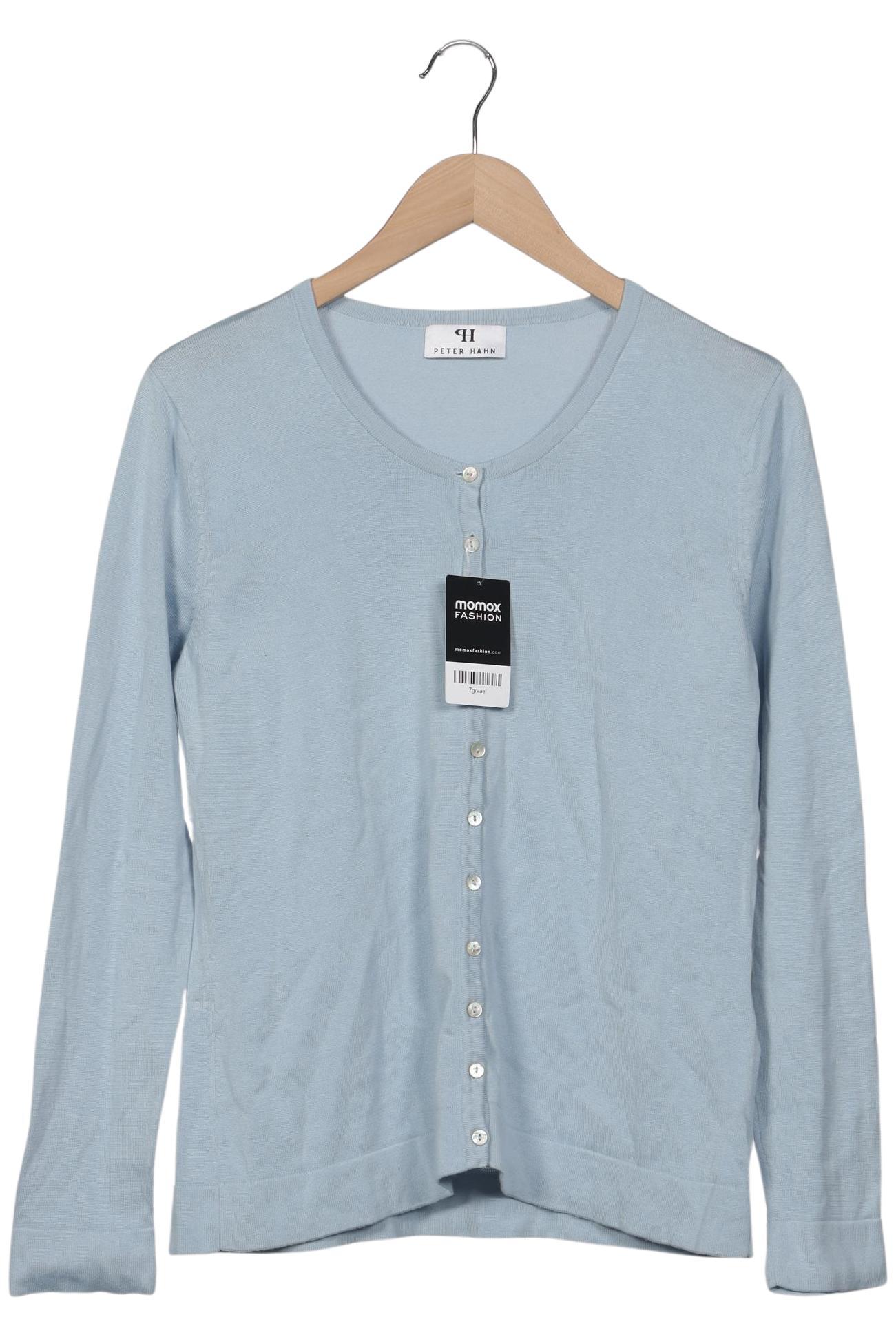 

Peter Hahn Damen Strickjacke, hellblau, Gr. 42