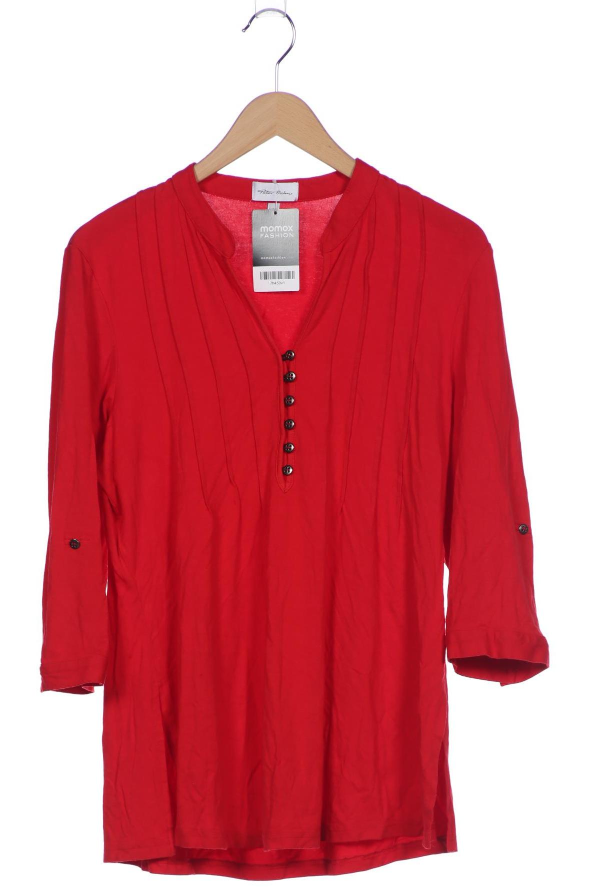 

Peter Hahn Damen Langarmshirt, rot, Gr. 40