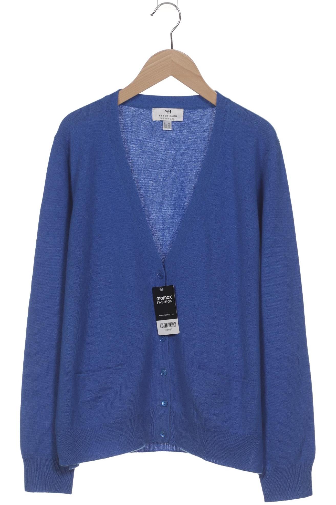 

Peter Hahn Damen Strickjacke, blau, Gr. 44