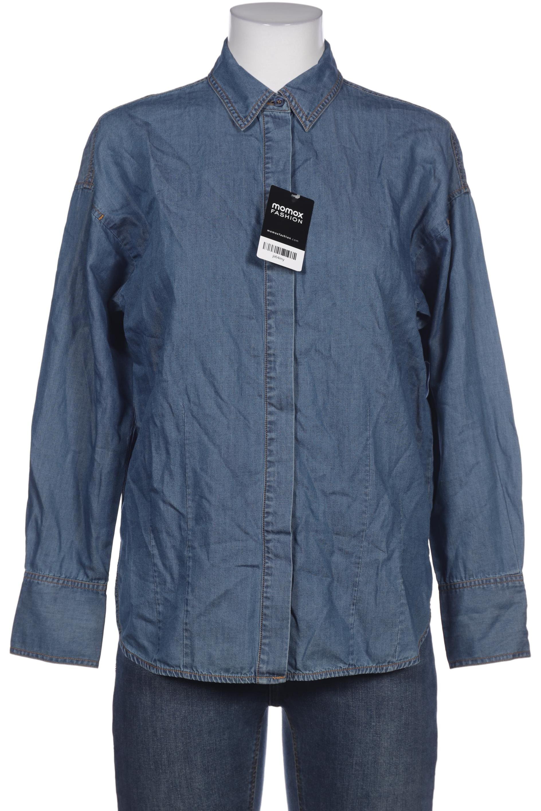 

Peter Hahn Damen Bluse, blau, Gr. 36